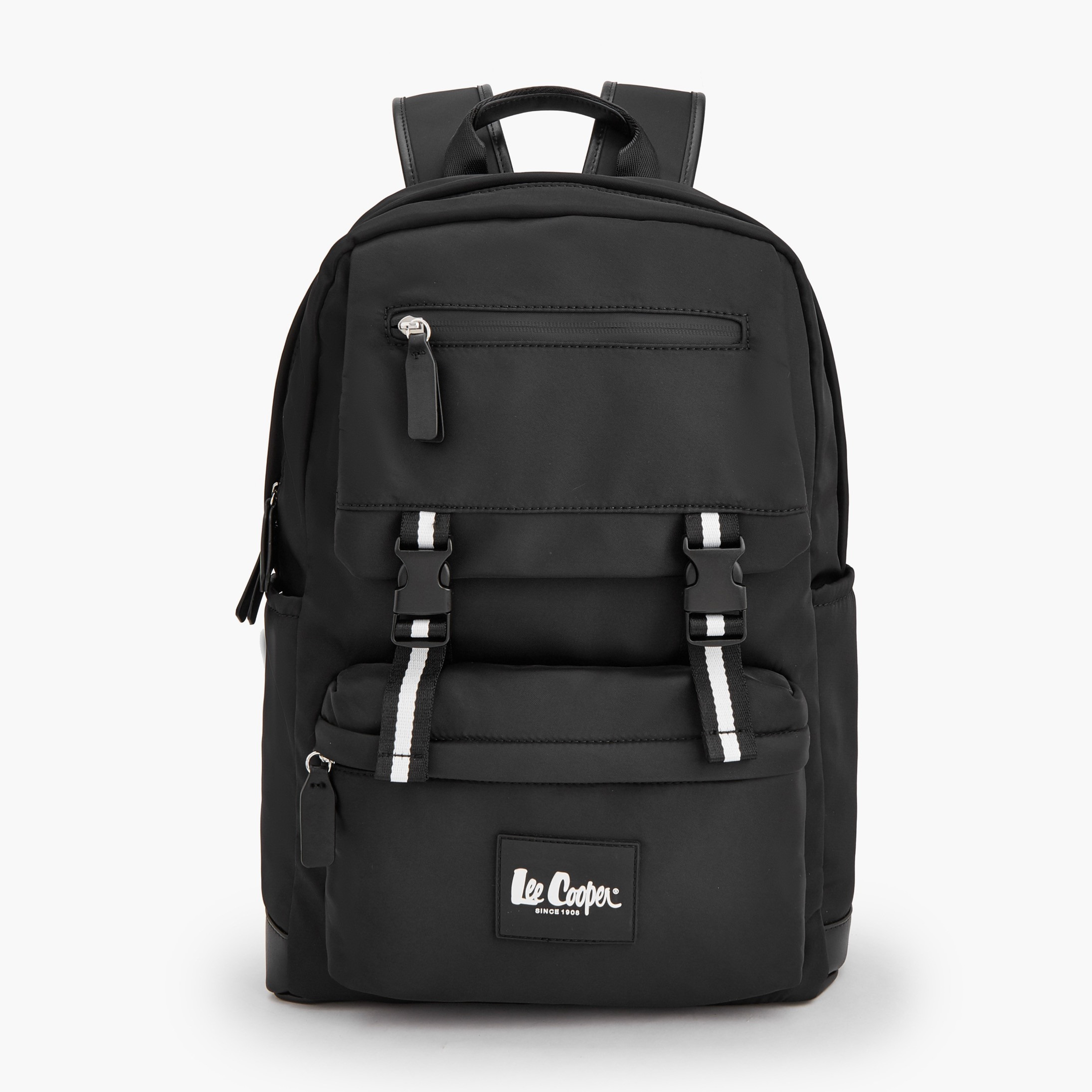 شنطة ظهر سادة بإبزيم إغلاق من لي كوبر-school-bagsandbackpacks-backpacks-image-1