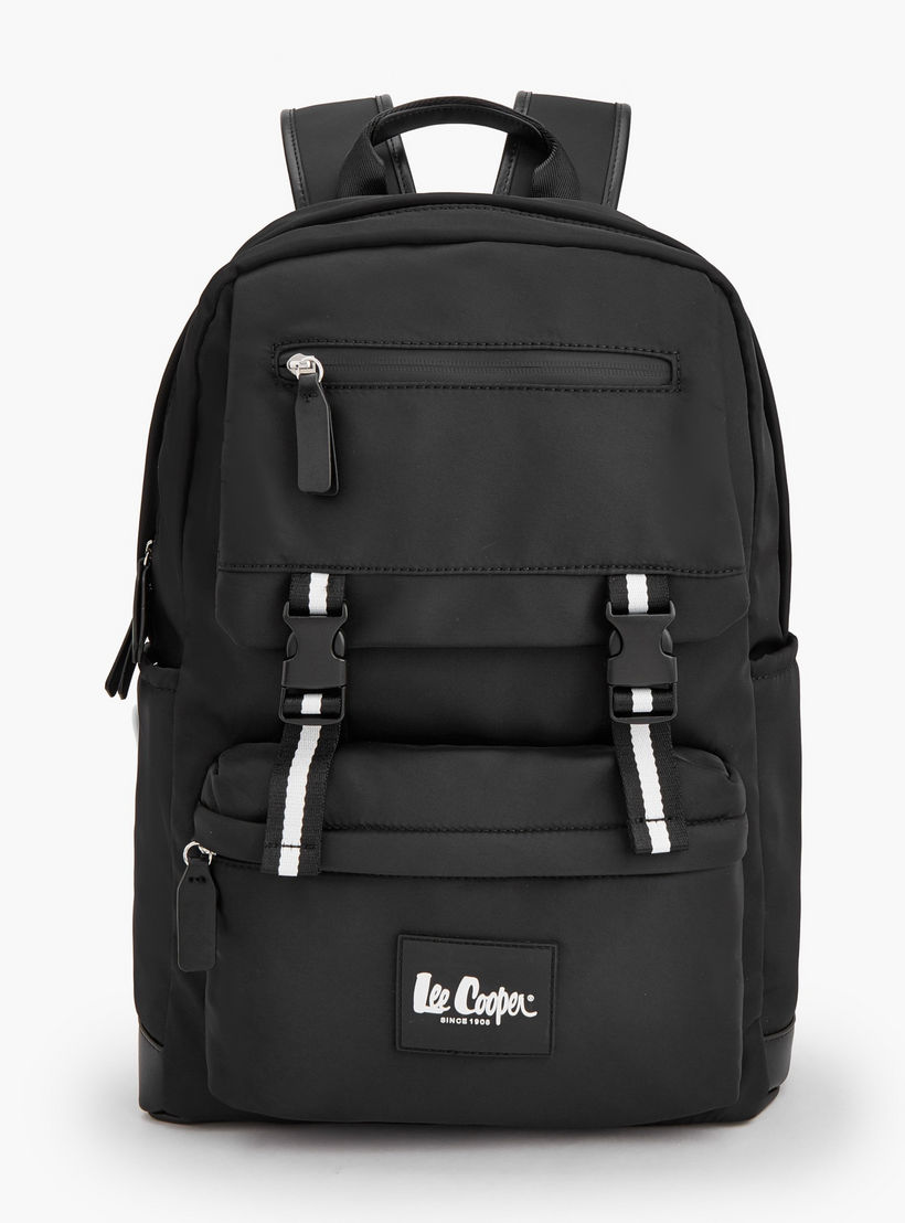 شنطة ظهر سادة بإبزيم إغلاق من لي كوبر-school-bagsandbackpacks-backpacks-image-1