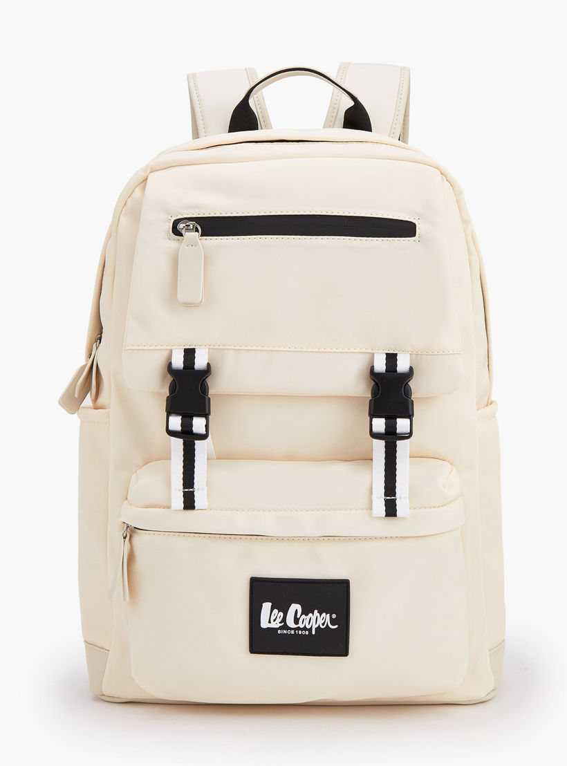 شنطة ظهر سادة بإبزيم إغلاق من لي كوبر-school-bagsandbackpacks-backpacks-image-1