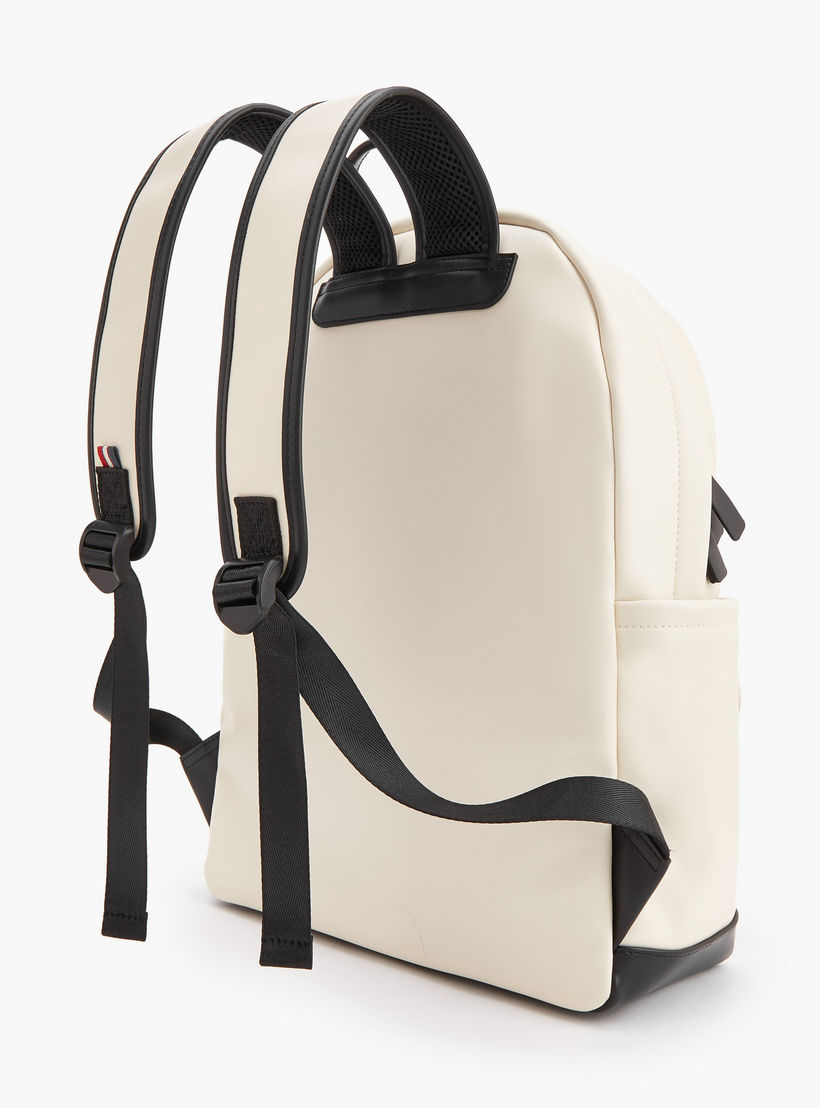 شنطة ظهر بحمالات كتف قابلة للتعديل وطبعات شعار من لي كوبر-women-bagsandwallets-backpacks-image-7