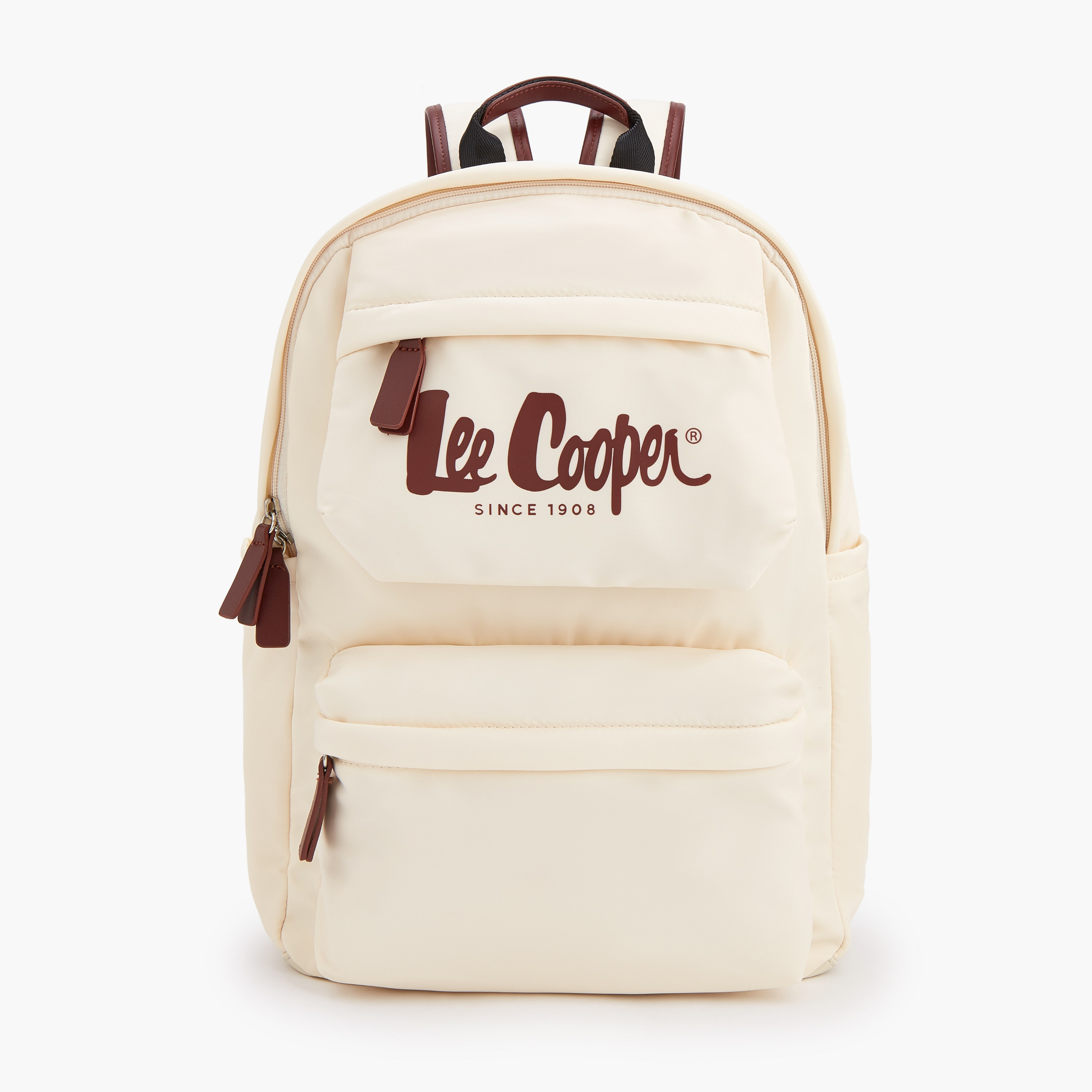 شنطة ظهر بطبعة الشعار مع أحزمة كتف قابلة للتعديل من لي كوبر-school-bagsandbackpacks-backpacks-image-1