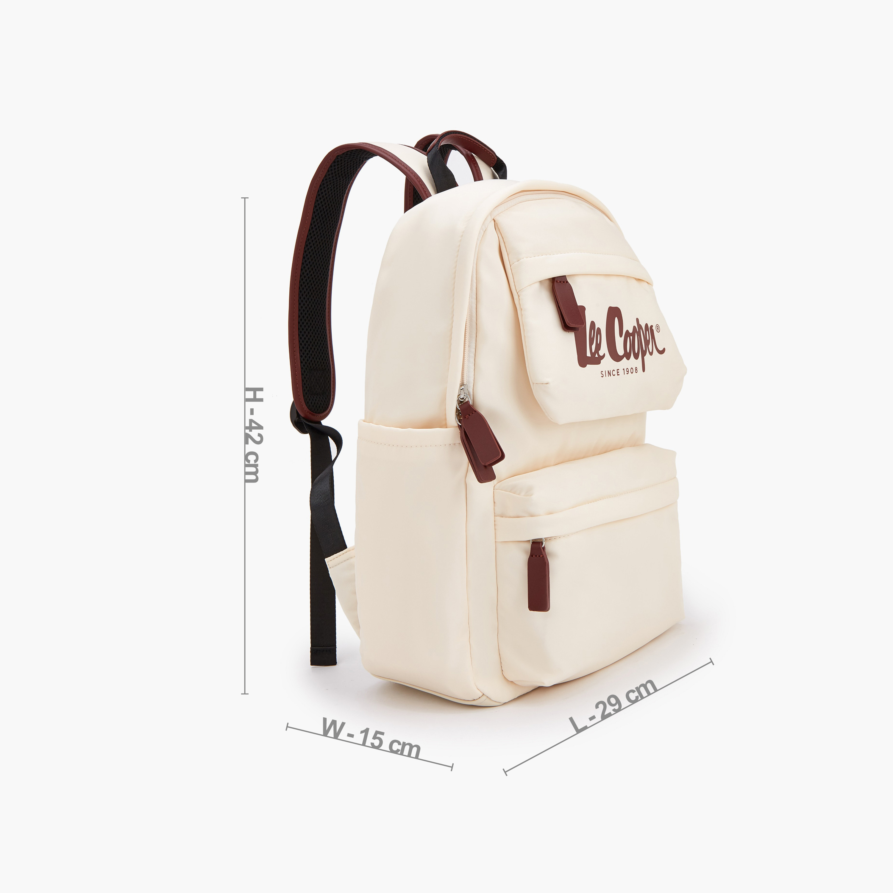 شنطة ظهر بطبعة الشعار مع أحزمة كتف قابلة للتعديل من لي كوبر-school-bagsandbackpacks-backpacks-image-5