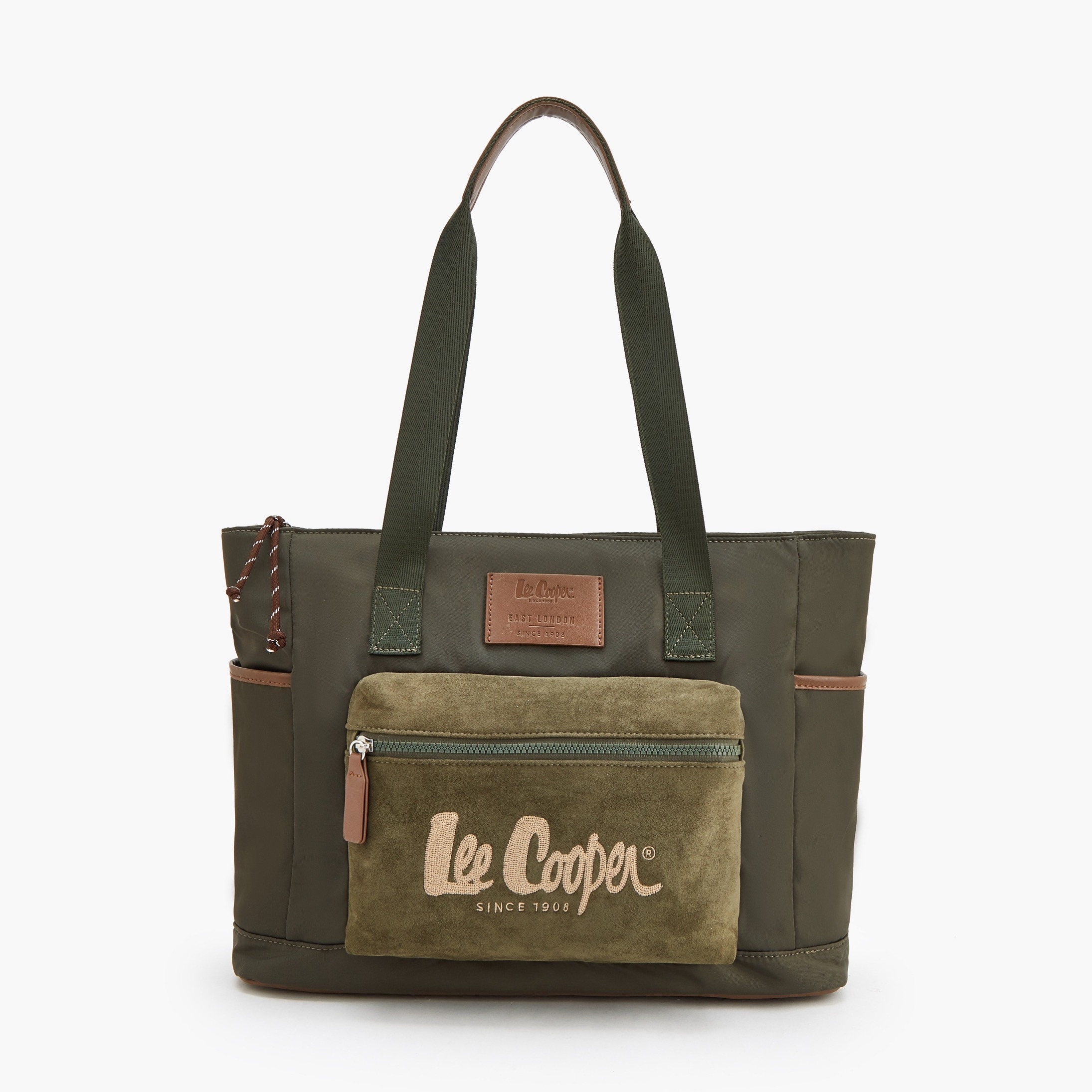 شنطة توت شمواه بسحاب إغلاق من لي كوبر-women-bagsandwallets-handbags-image-1