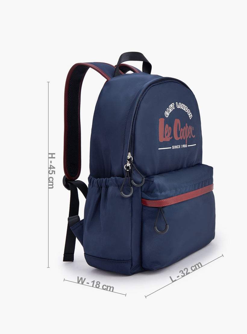 شنطة ظهر بجيب أمامي وطبعات الشعار من لي كوبر-school-bagsandbackpacks-backpacks-image-2