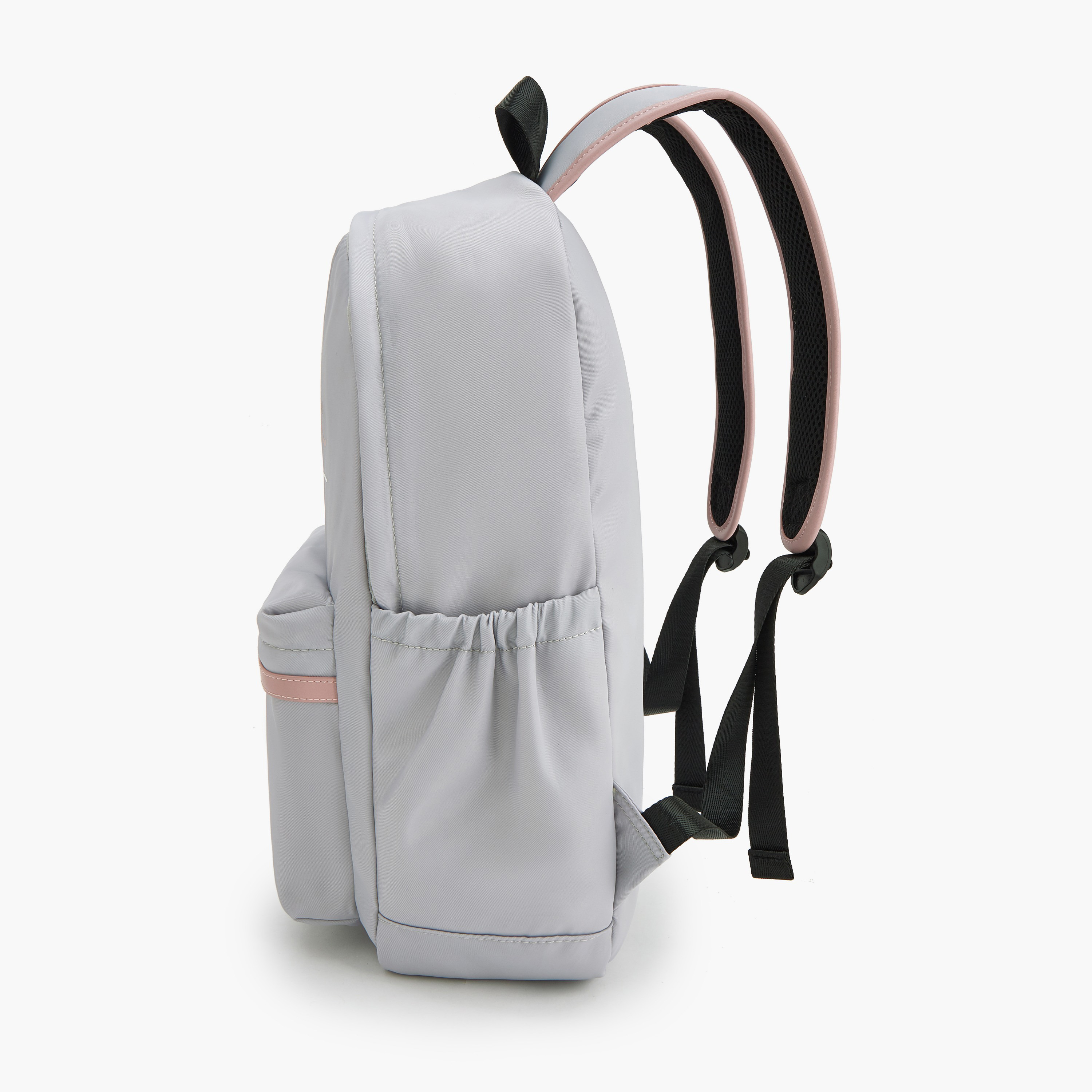 Lee Cooper Logo Print Backpack with Front Pocket-school-bagsandbackpacks-backpacks-image-6