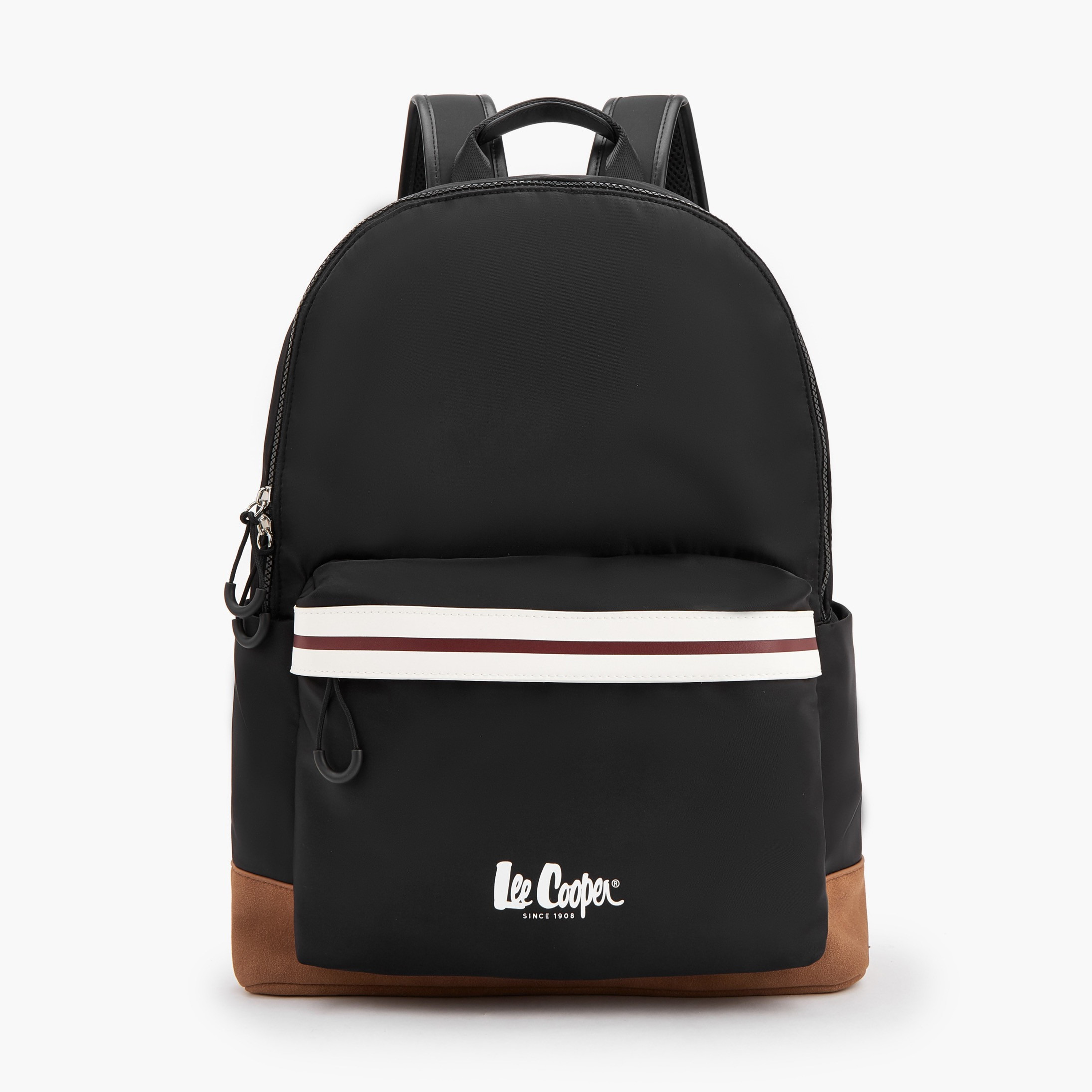 شنطة ظهر بأحزمة كتف قابلة للتعديل وطبعات الشعار من لي كوبر-school-bagsandbackpacks-backpacks-image-1