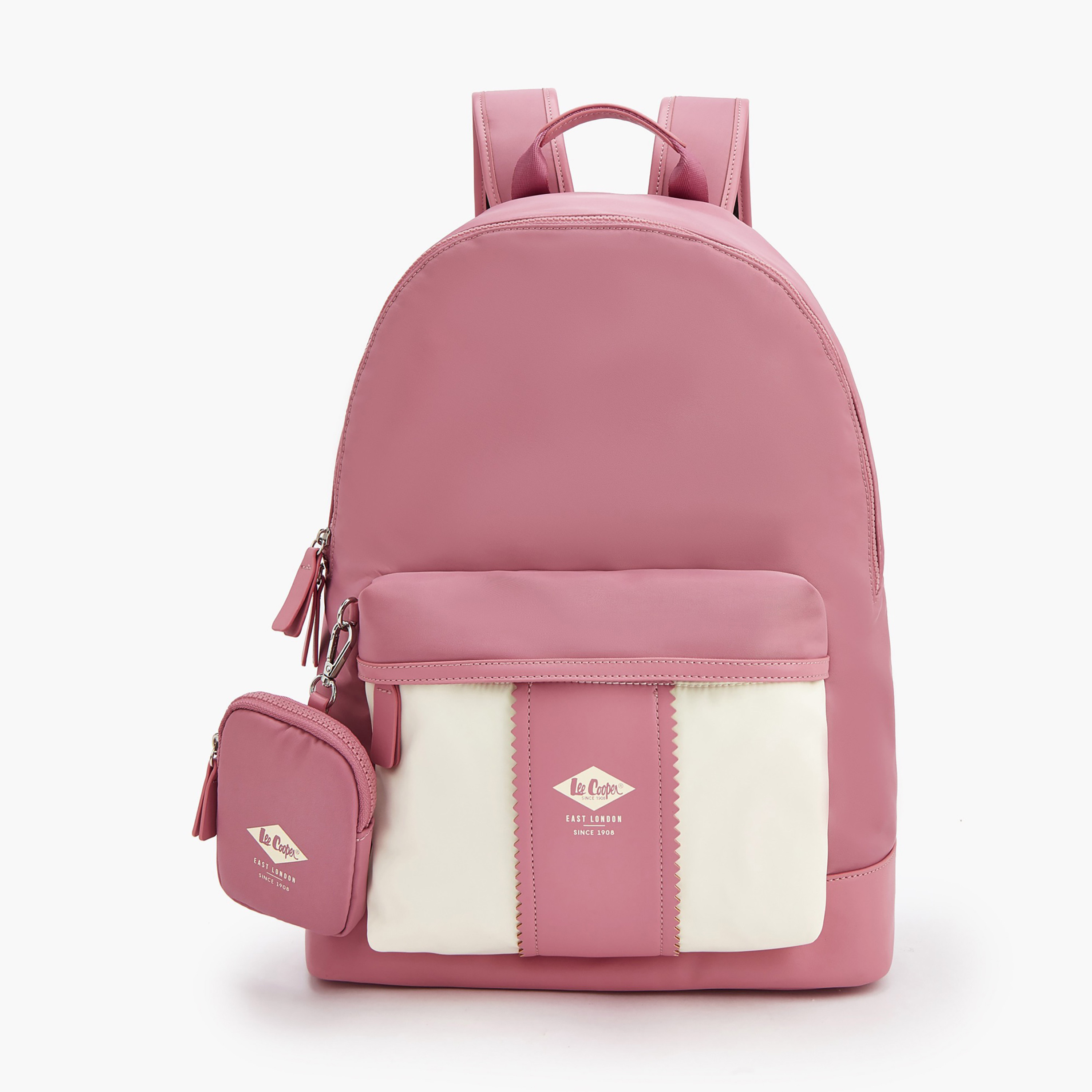 شنطة ظهر سادة بأحزمة كتف قابلة للتعديل من لي كوبر-school-bagsandbackpacks-backpacks-image-1