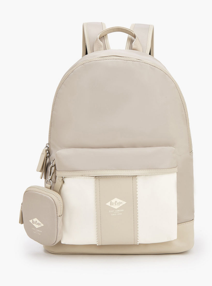 شنطة ظهر سادة بأحزمة كتف قابلة للتعديل من لي كوبر-school-bagsandbackpacks-backpacks-image-1
