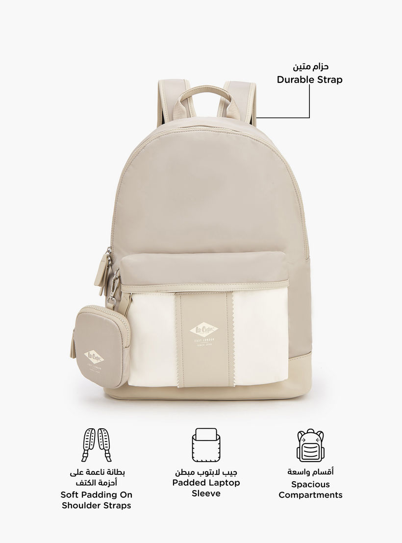 شنطة ظهر سادة بأحزمة كتف قابلة للتعديل من لي كوبر-school-bagsandbackpacks-backpacks-image-5