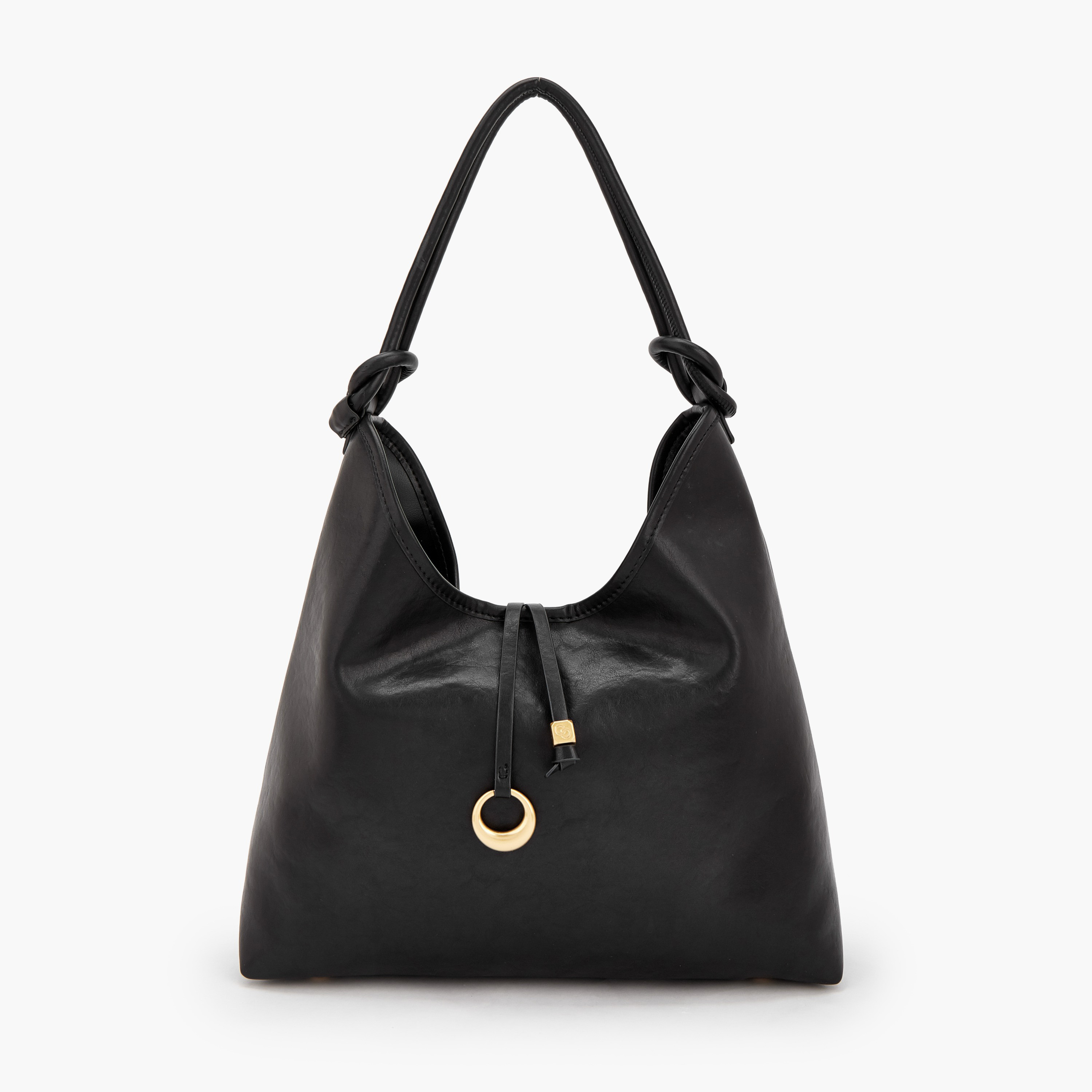 شنطة هوبو سادة مع شنطة صغيرة من سيليست-women-bagsandwallets-handbags-image-1