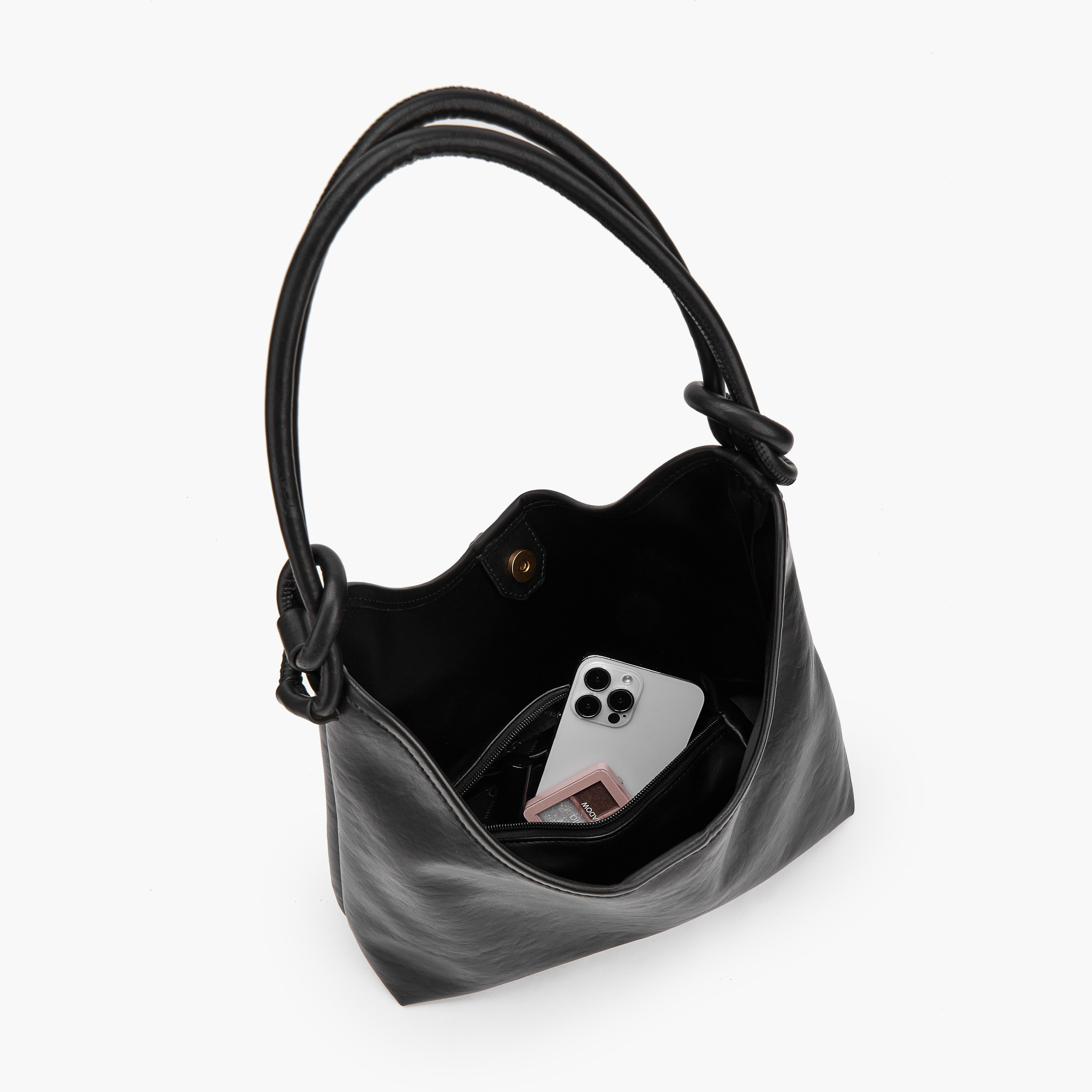 شنطة هوبو سادة مع شنطة صغيرة من سيليست-women-bagsandwallets-handbags-image-2