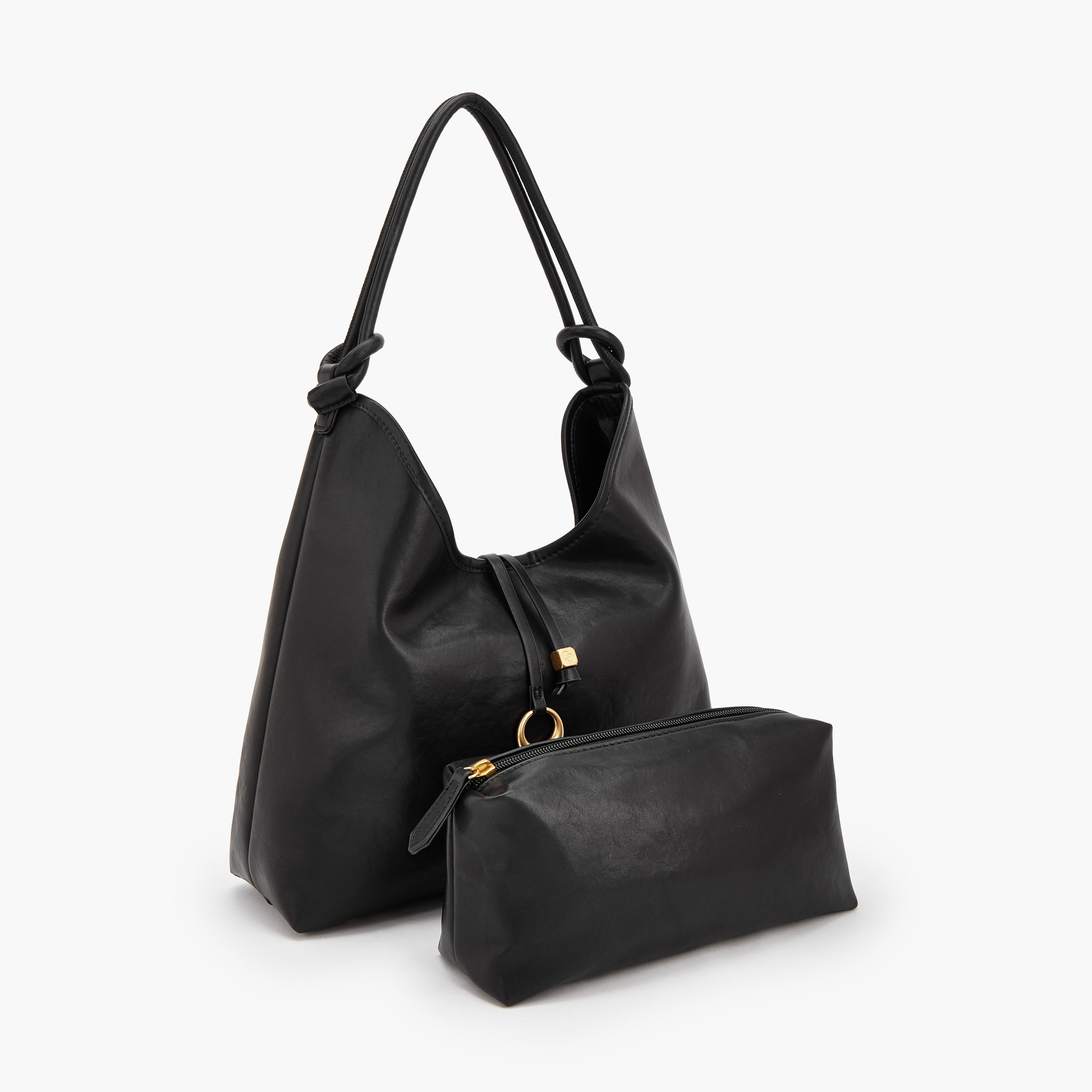 شنطة هوبو سادة مع شنطة صغيرة من سيليست-women-bagsandwallets-handbags-image-5