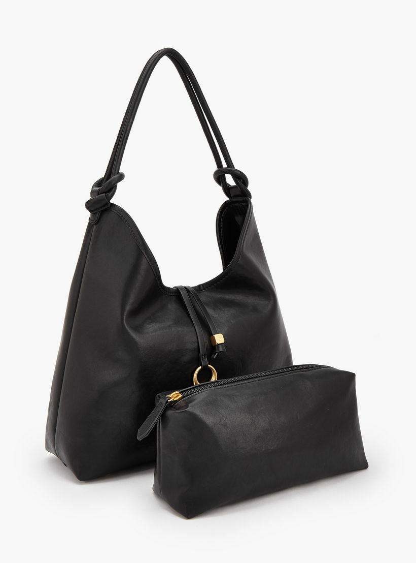 شنطة هوبو سادة مع شنطة صغيرة من سيليست-women-bagsandwallets-handbags-image-5