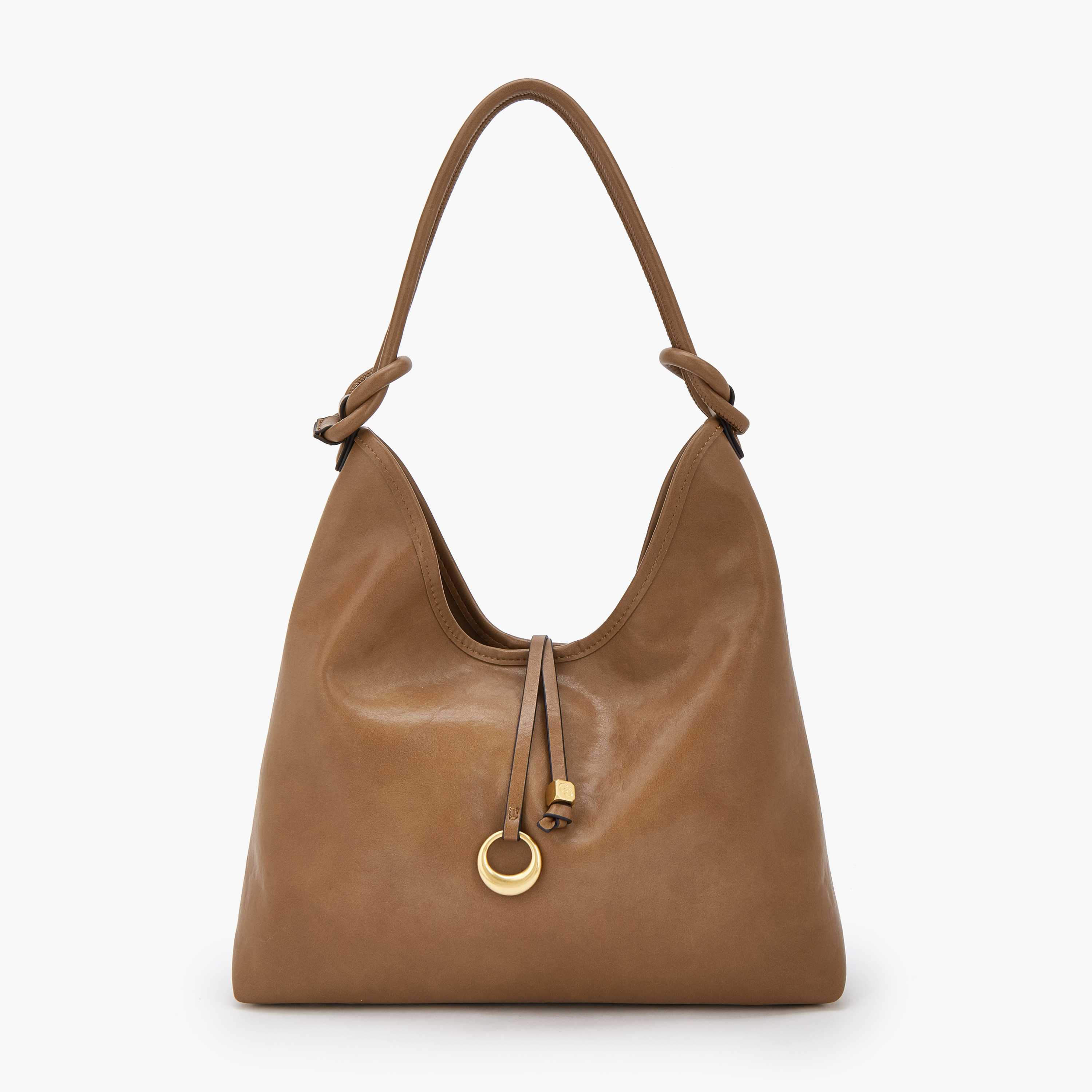 Celeste Solid Hobo Bag with Pouch-women-bagsandwallets-handbags-image-1
