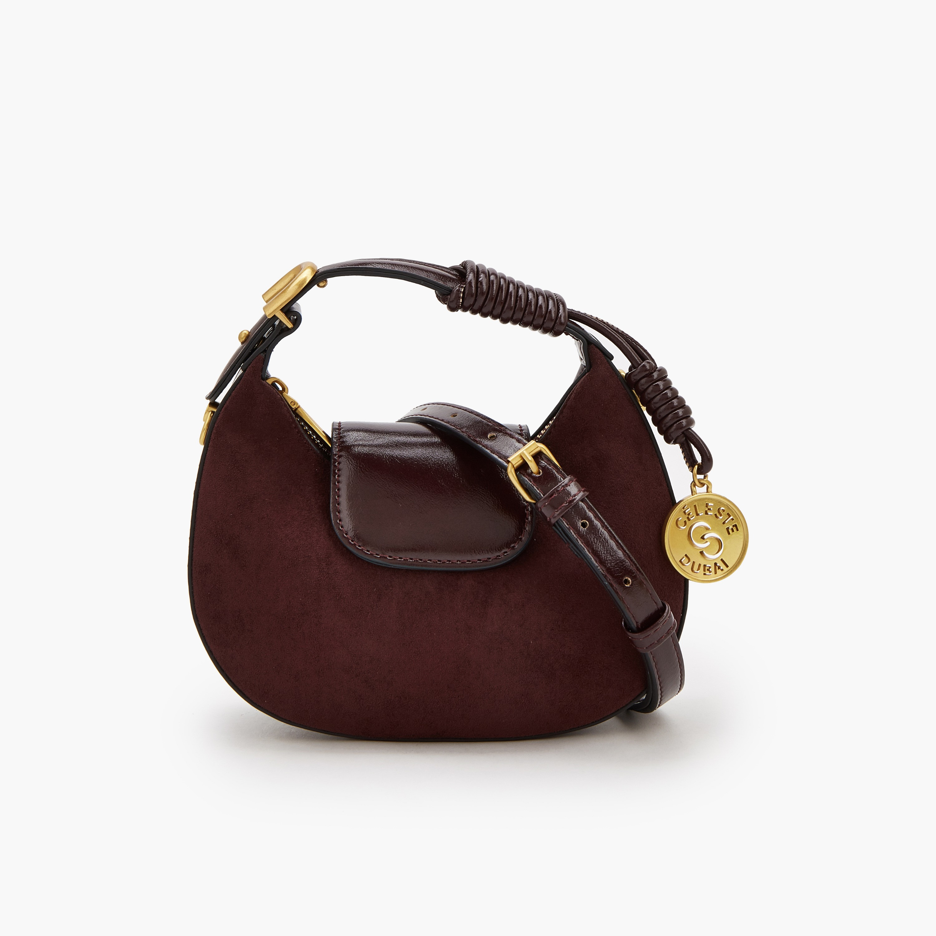 شنطة كروس بودي جلد سويدي بتفاصيل حبل من سيليست-women-bagsandwallets-handbags-image-1