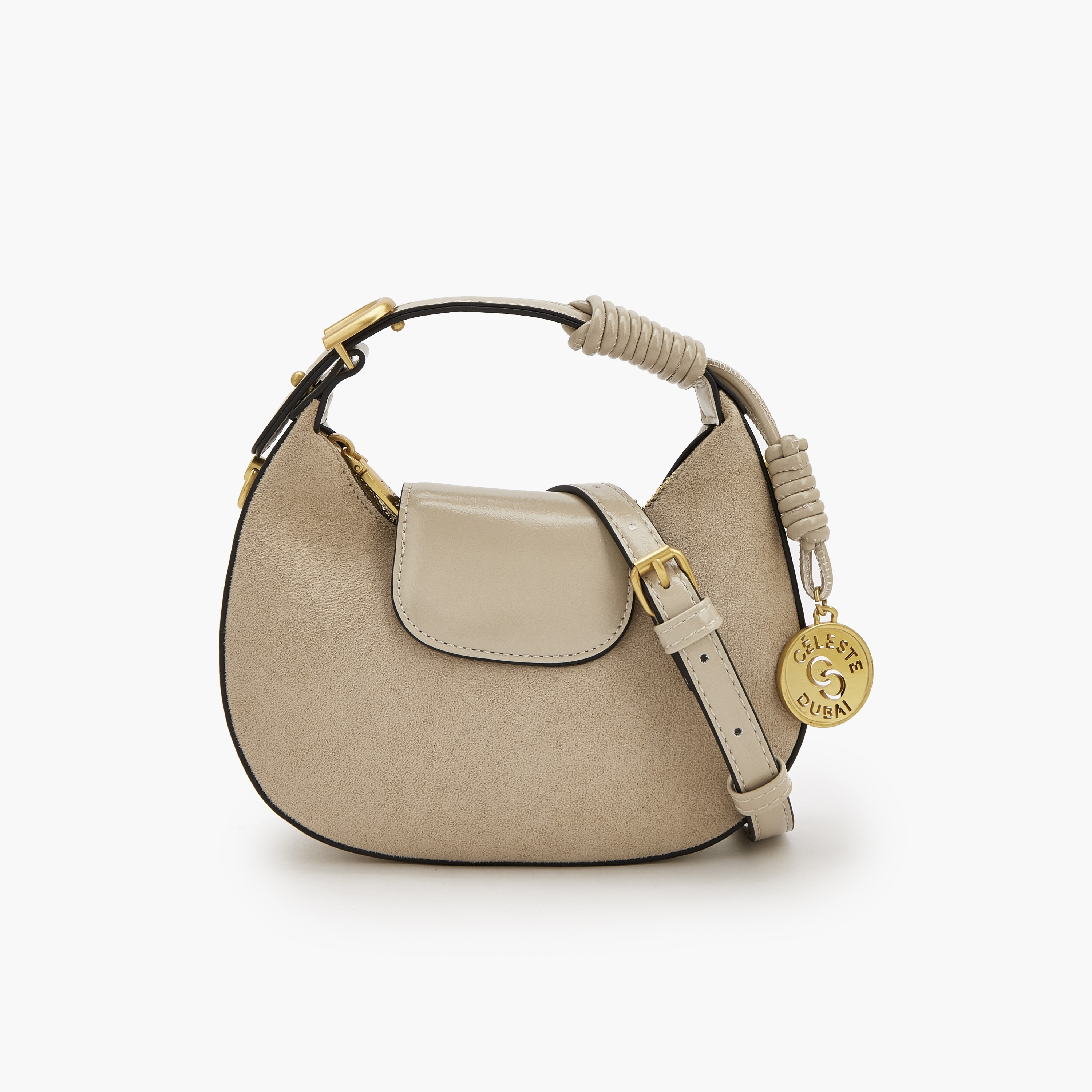 شنطة كروس بودي جلد سويدي بتفاصيل حبل من سيليست-women-bagsandwallets-handbags-image-1