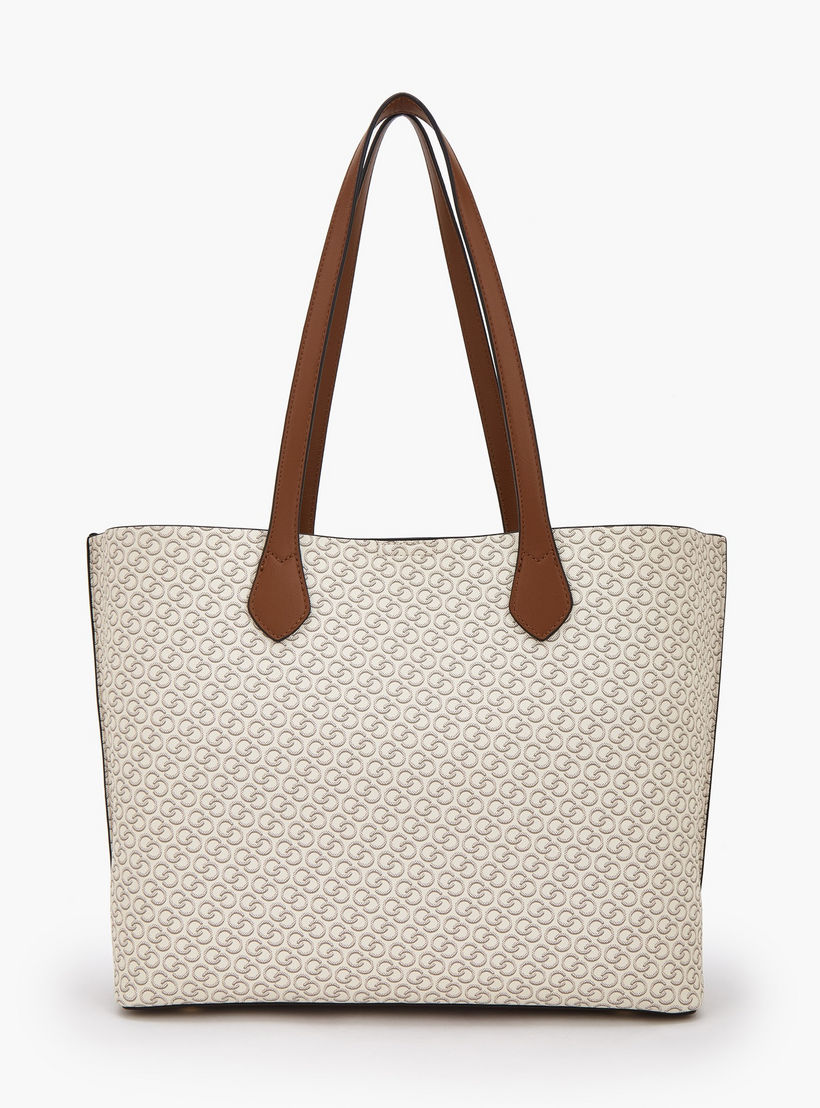 شنطة توتي بطبعات وبزر إغلاق مع محفظة عملات معدنية من سيليست-women-bagsandwallets-handbags-image-4