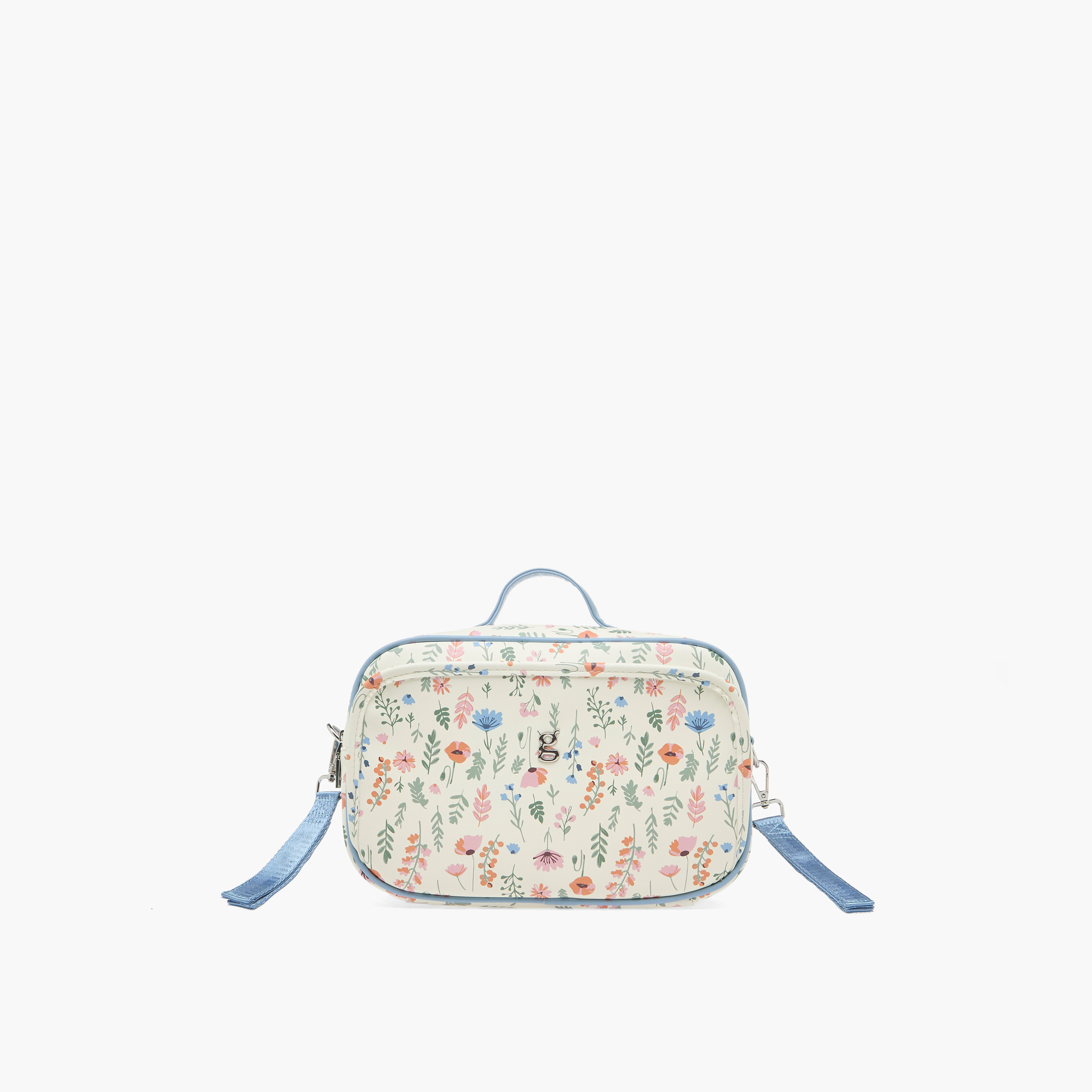 Giggles Diaper Bag with Floral Print-baby-gear-diaperbags-image-1