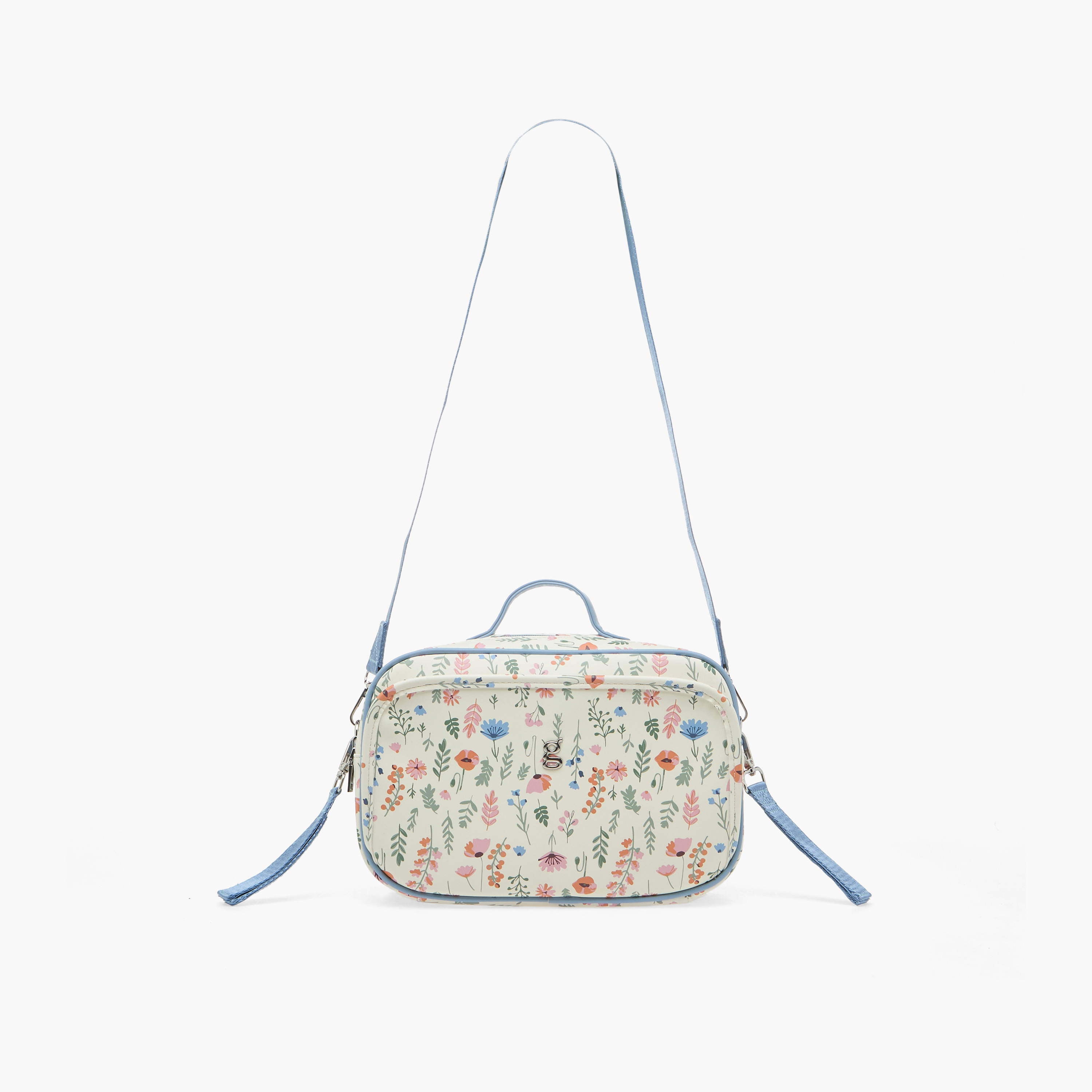 Giggles Diaper Bag with Floral Print-baby-gear-diaperbags-image-2