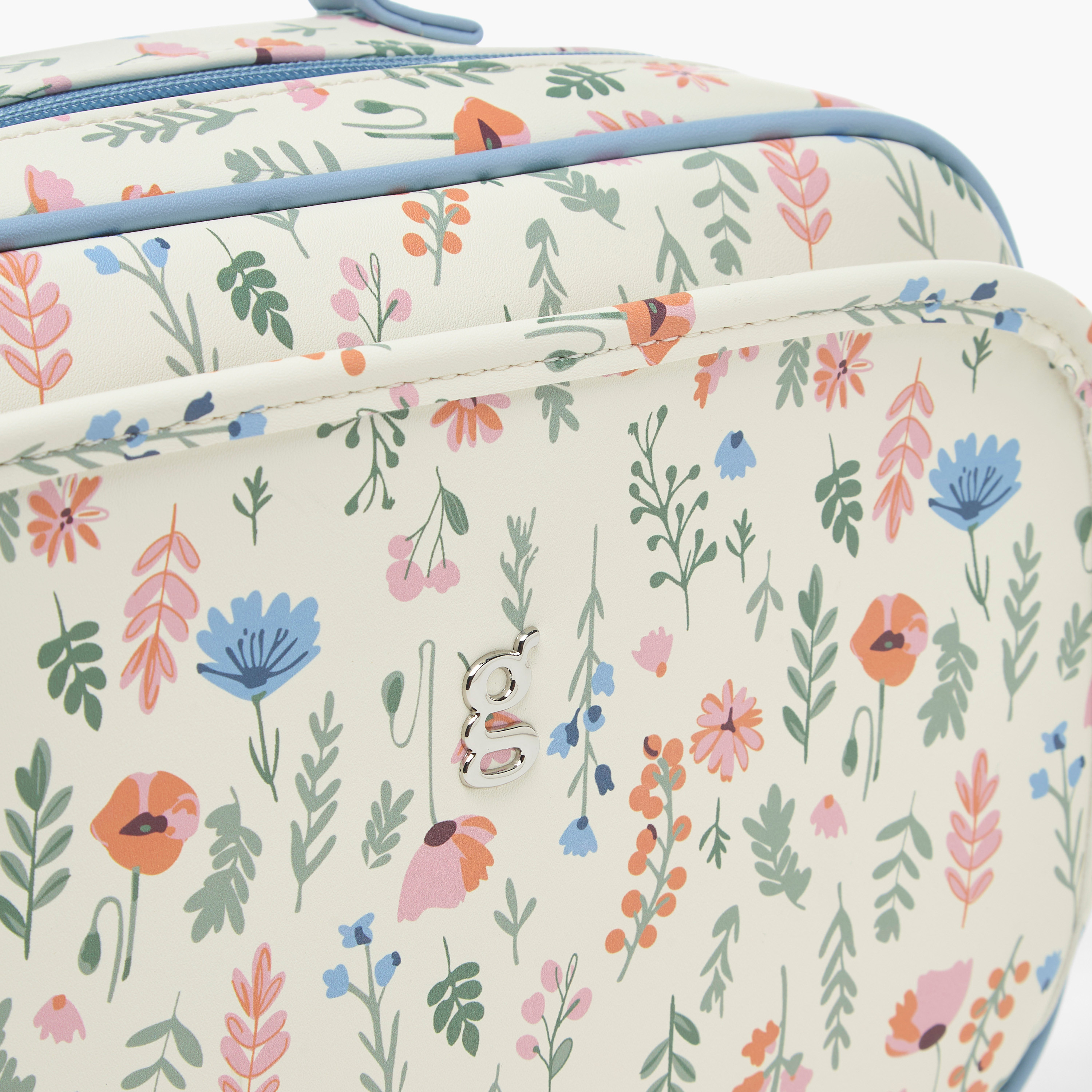 Giggles Diaper Bag with Floral Print-baby-gear-diaperbags-image-7