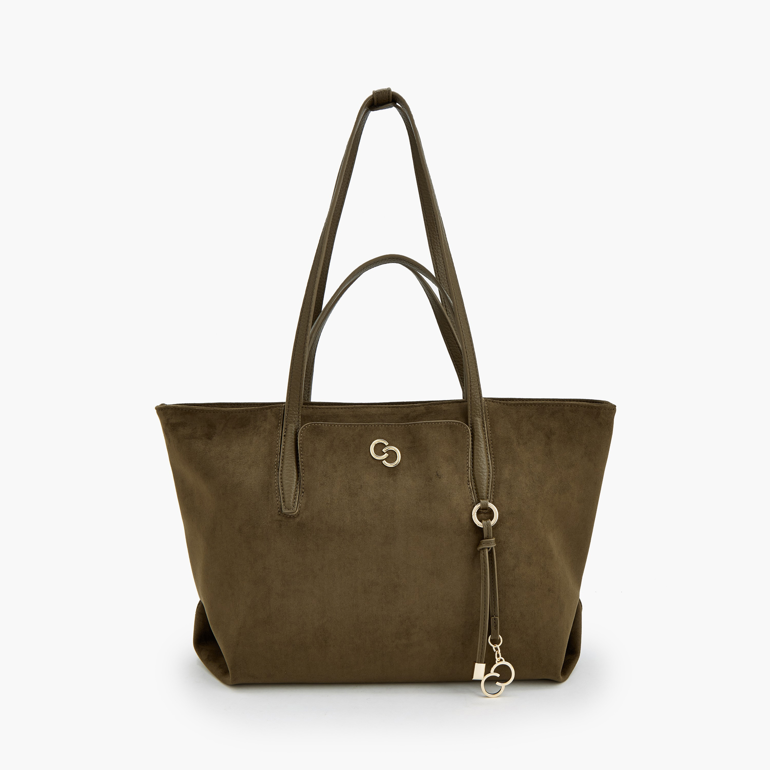 Celeste Suede Tote Bag with Metallic Charm-women-bagsandwallets-handbags-image-1