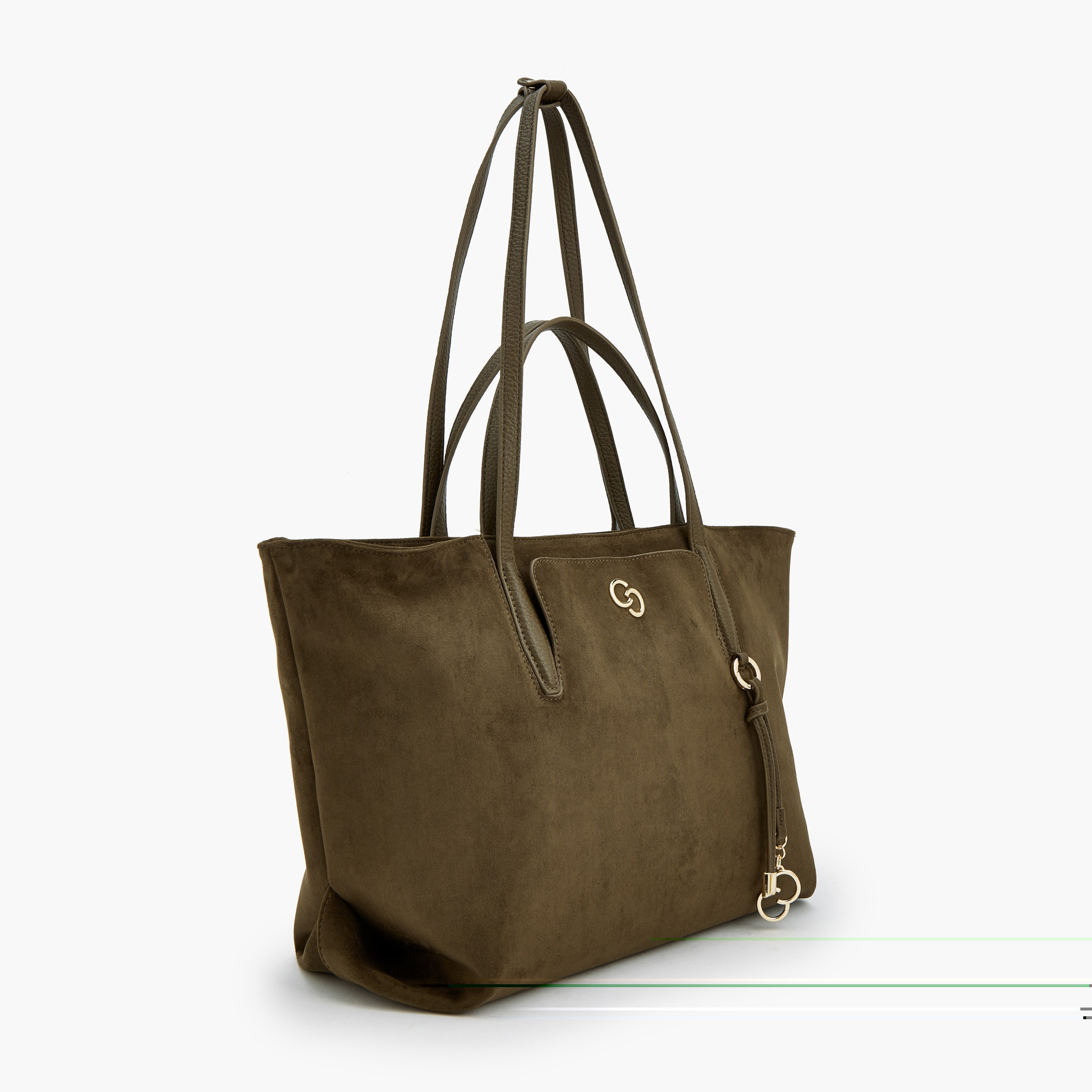 Celeste Suede Tote Bag with Metallic Charm-women-bagsandwallets-handbags-image-2
