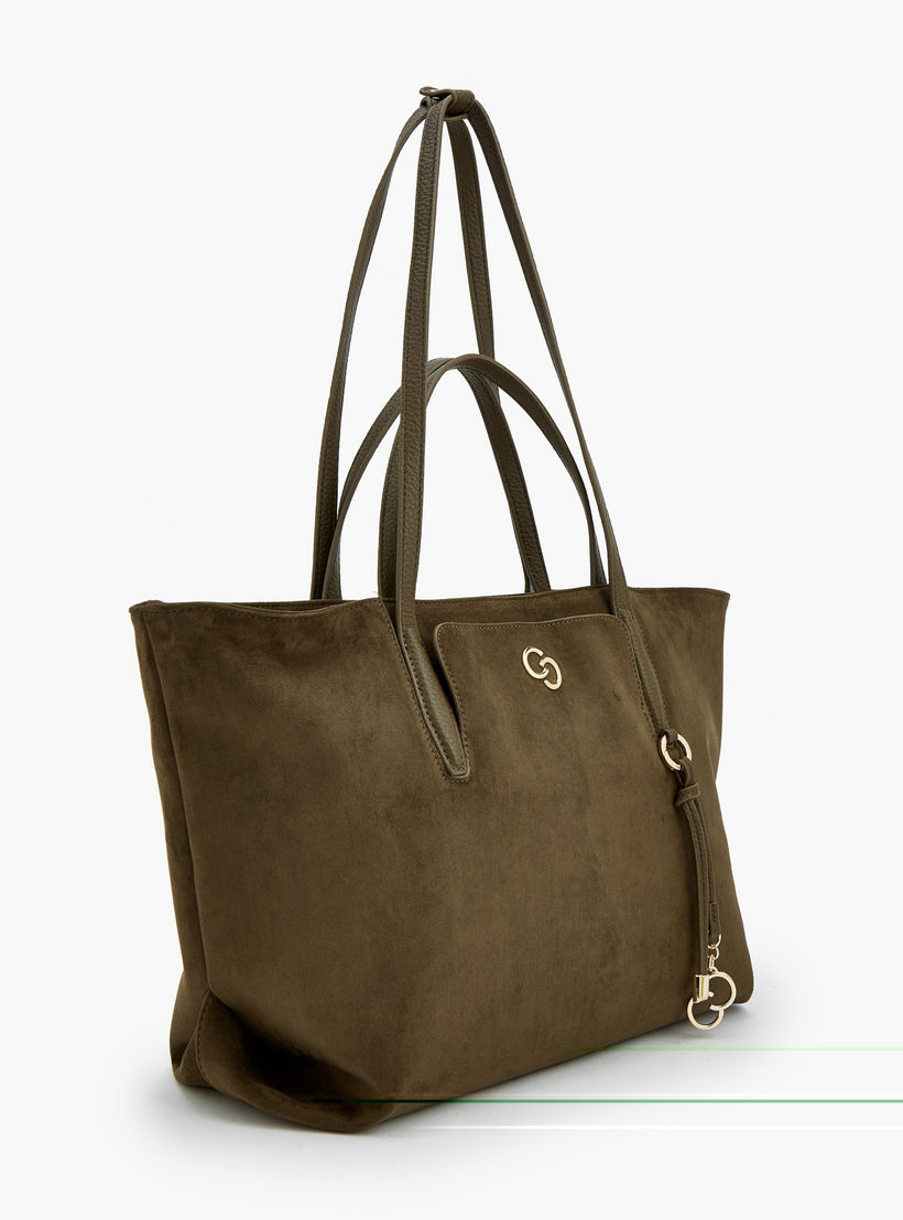 Celeste Suede Tote Bag with Metallic Charm-women-bagsandwallets-handbags-image-2