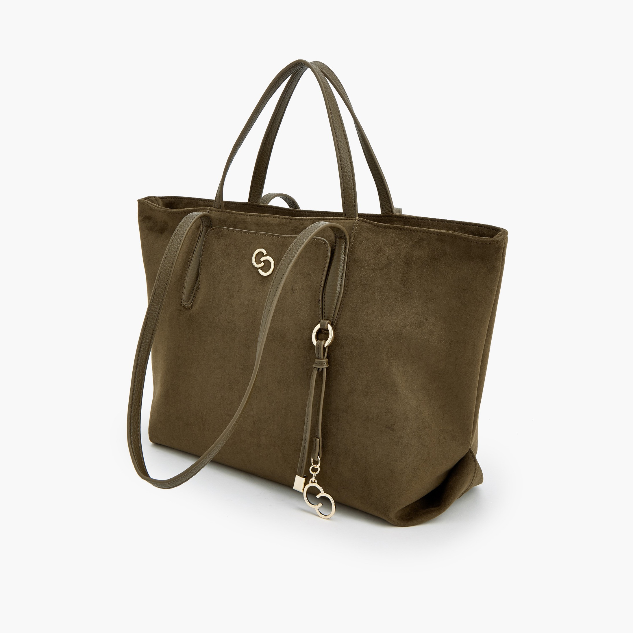 Celeste Suede Tote Bag with Metallic Charm-women-bagsandwallets-handbags-image-5