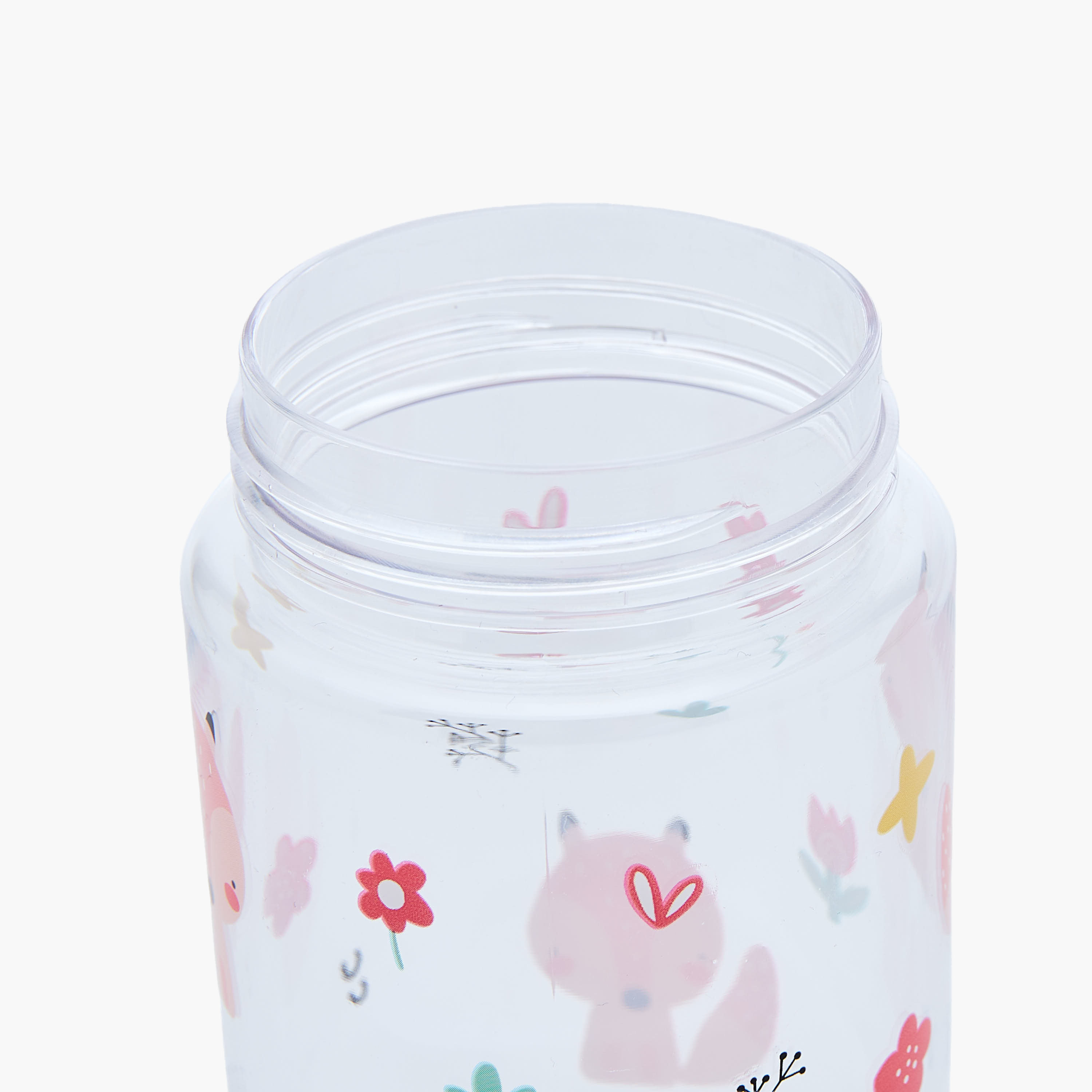 Juniors Fox Print Tritan Water Bottle with Spout and Flip Lid - 450 ml-baby-feeding-mealtimeessentials-image-5
