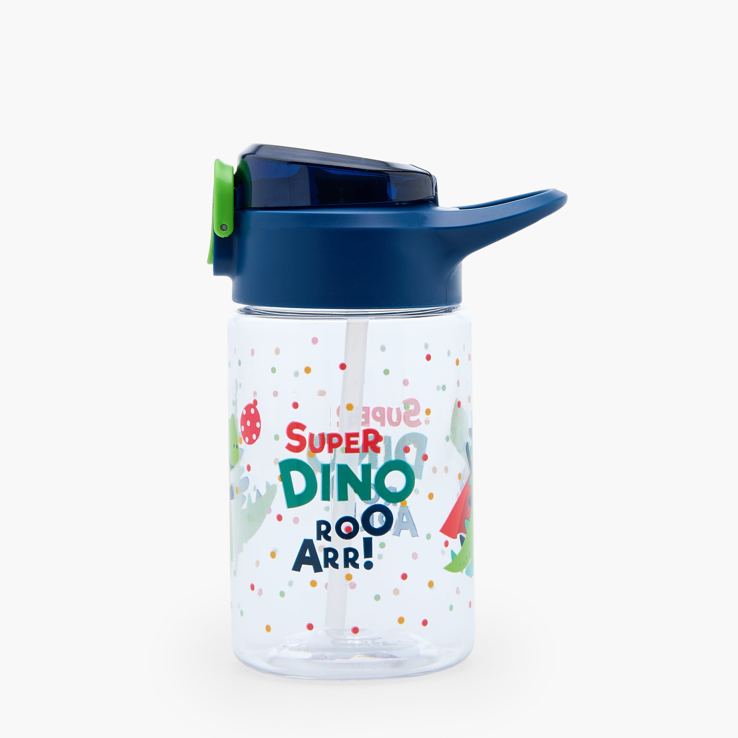 قارورة ماء تريتان بطبعات ديناصور وغطاء قلاب وفوهة من جونيورز - 450 مل-baby-feeding-mealtimeessentials-image-1