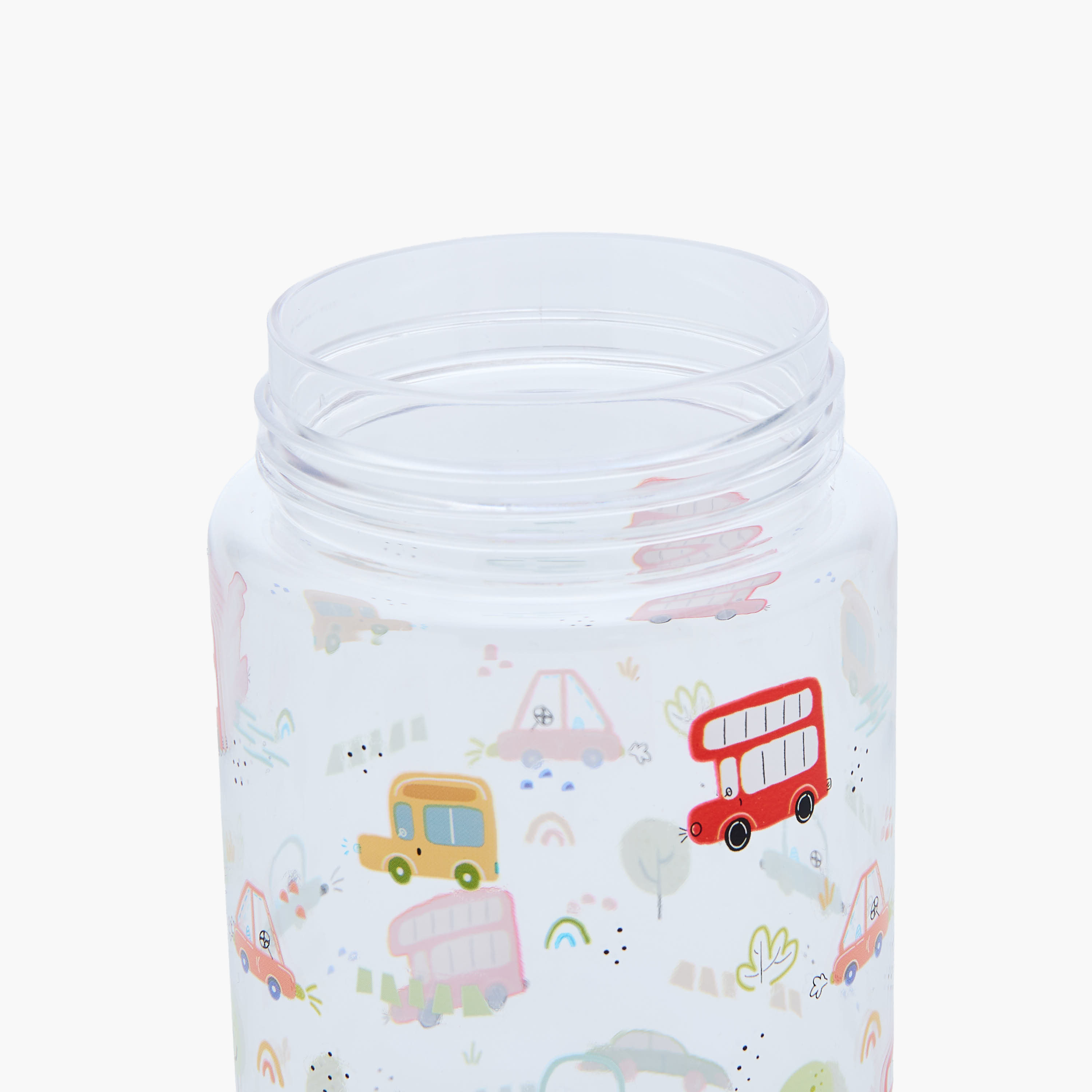Juniors Vehicle Print Tritan Water Bottle with Spout and Flip Lid - 450 ml-baby-feeding-mealtimeessentials-image-5