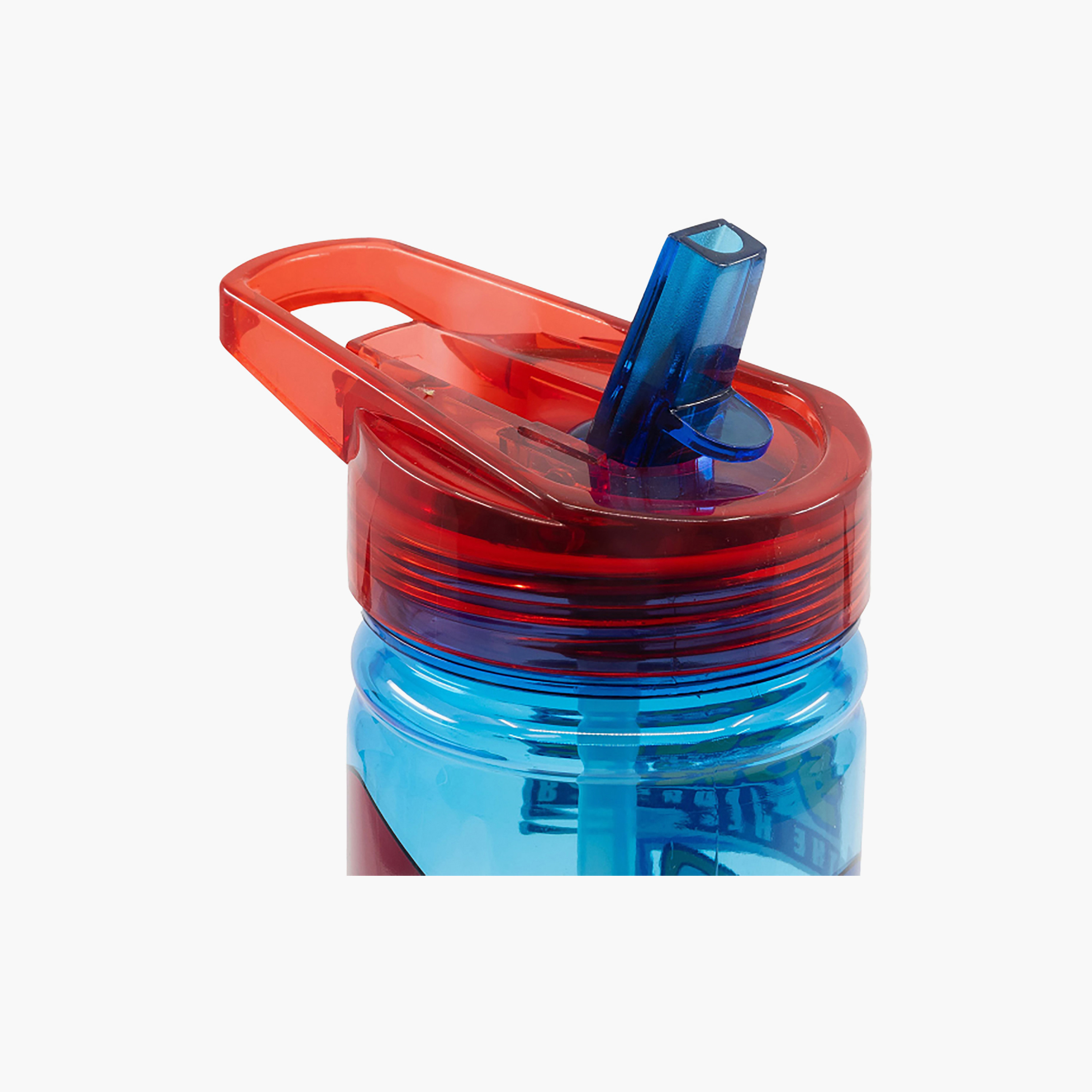 SEGA Sonic Print Water Bottle with Flip Spout and Handle - 600 ml-school-waterbottles-image-4