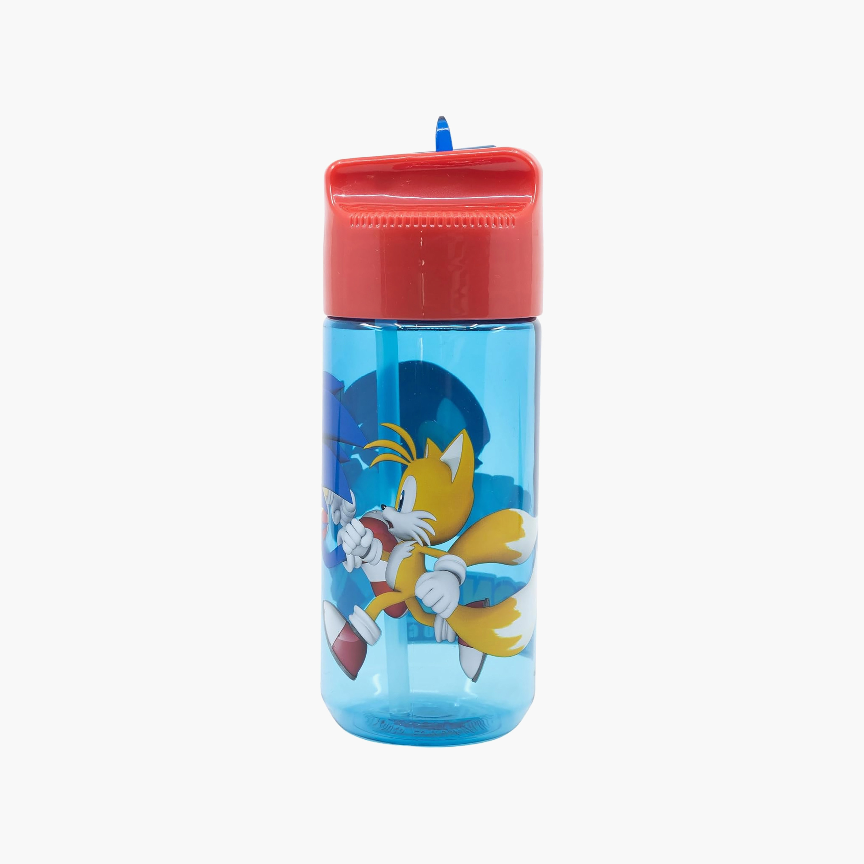 SEGA Sonic Print Water Bottle with Flip Spout - 540 ml-school-waterbottles-image-1