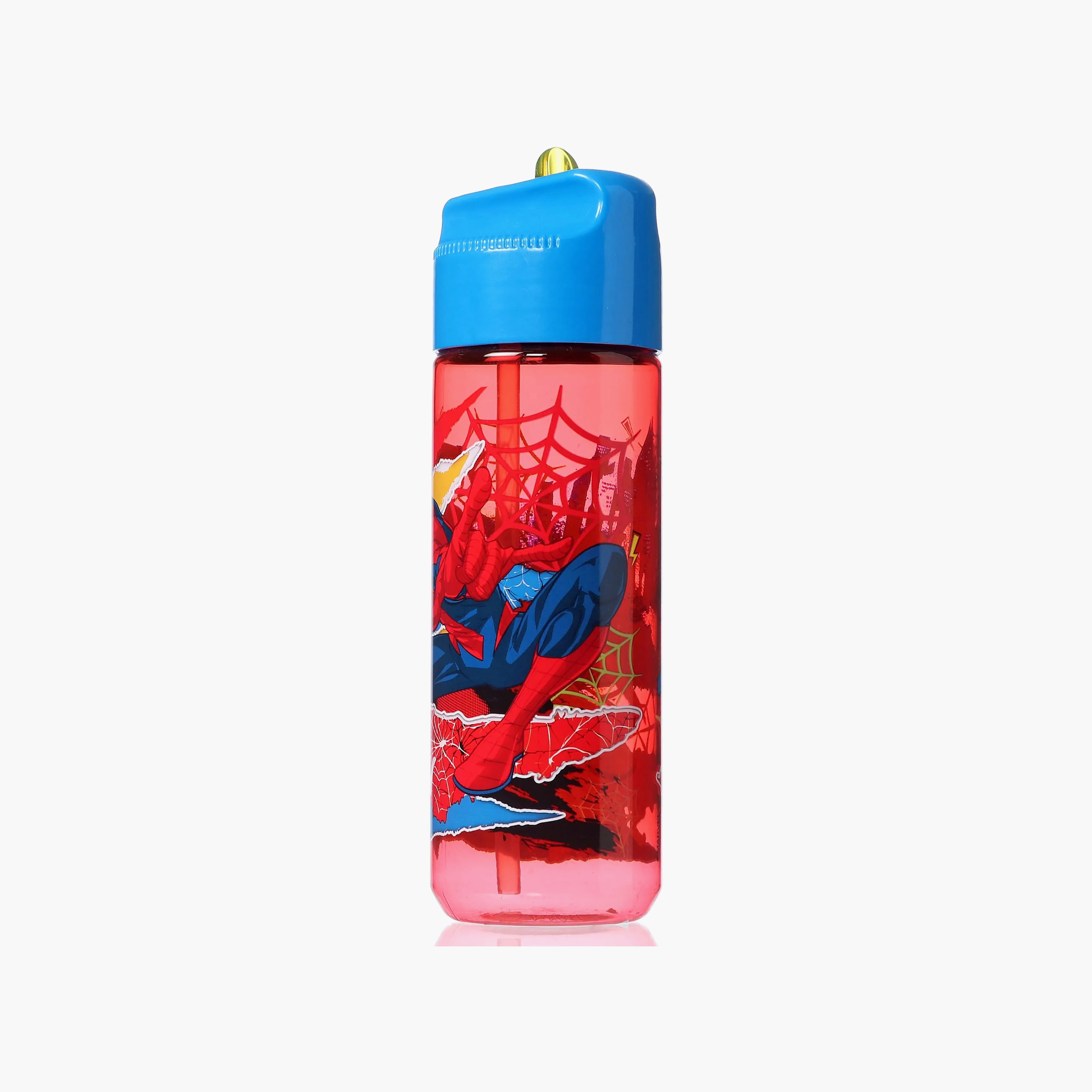 قارورة مياه سبايدرمان بغطاء فوهة قلاب - 540 مل-school-waterbottles-image-4