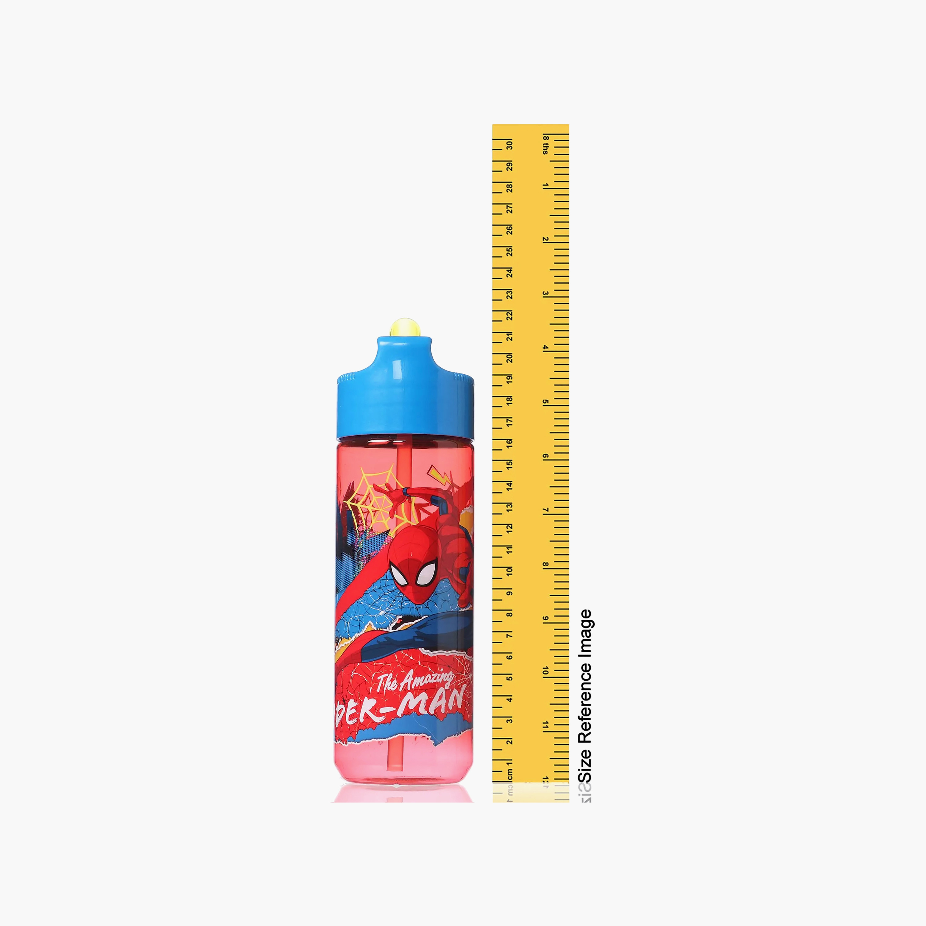 قارورة مياه سبايدرمان بغطاء فوهة قلاب - 540 مل-school-waterbottles-image-5