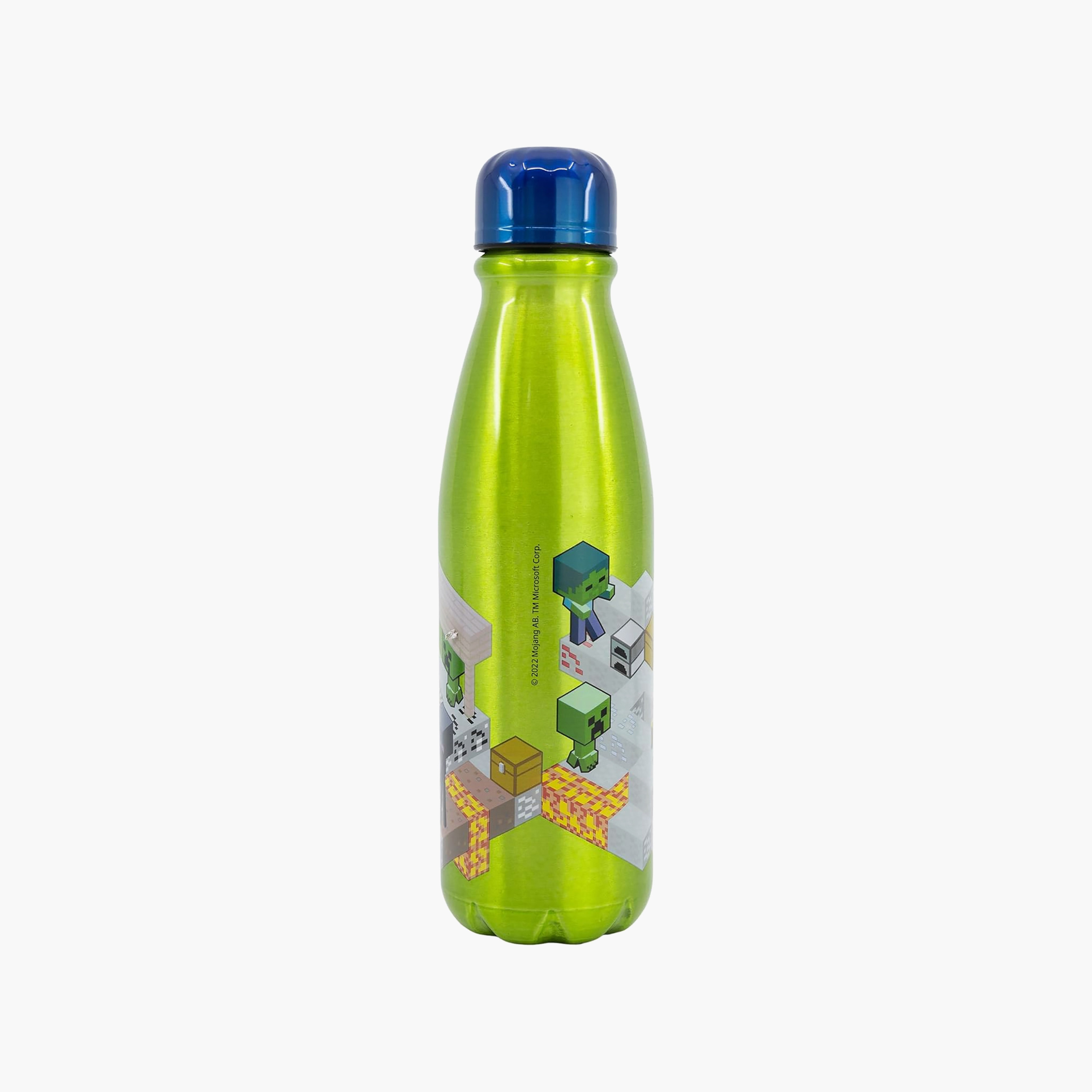 Minecraft Printed Water Bottle with Screw Lid - 480 ml-school-waterbottles-image-2