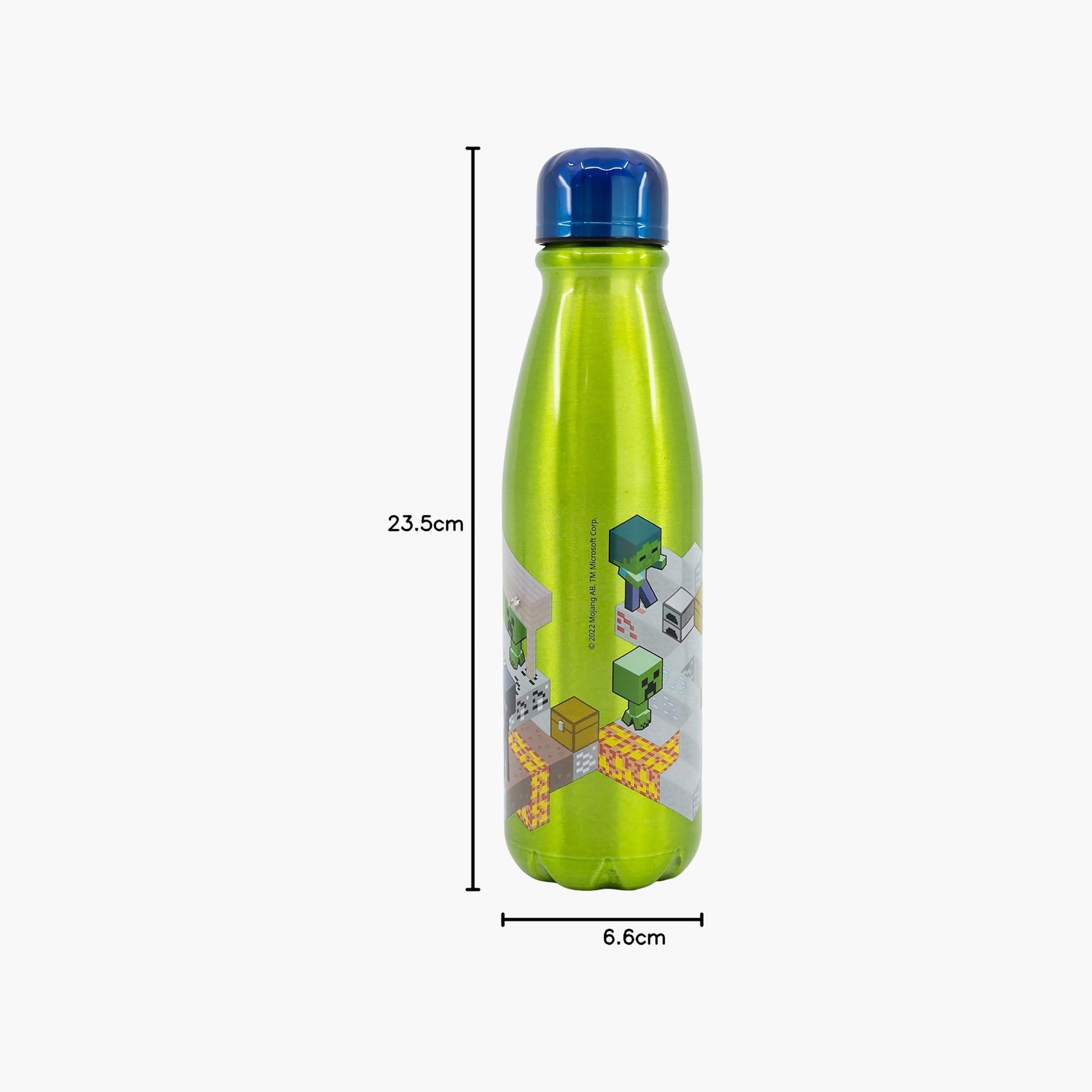 Minecraft Printed Water Bottle with Screw Lid - 480 ml-school-waterbottles-image-3