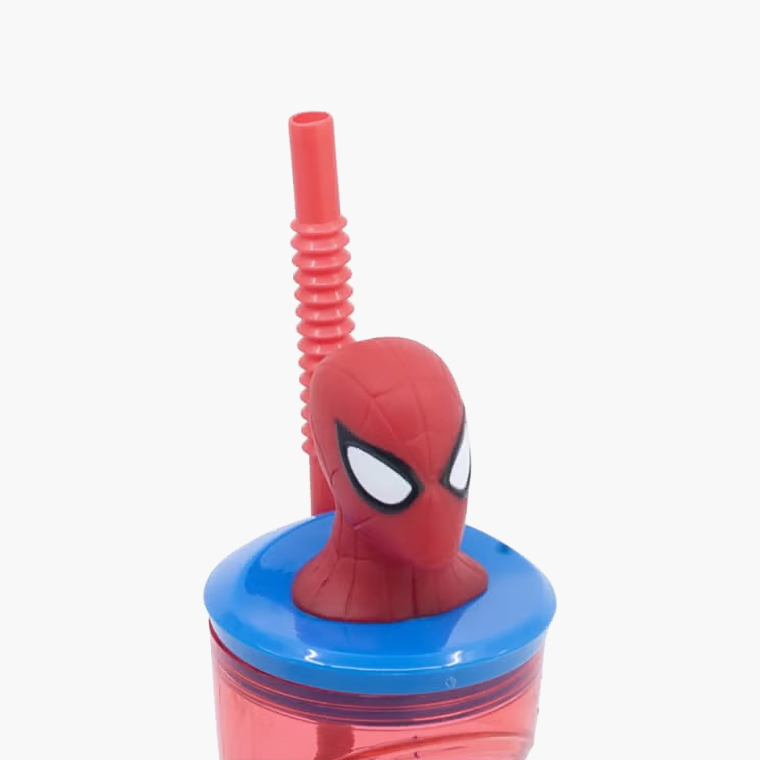 Spider-Man Print Tumbler with Straw - 330 ml-school-waterbottles-image-3