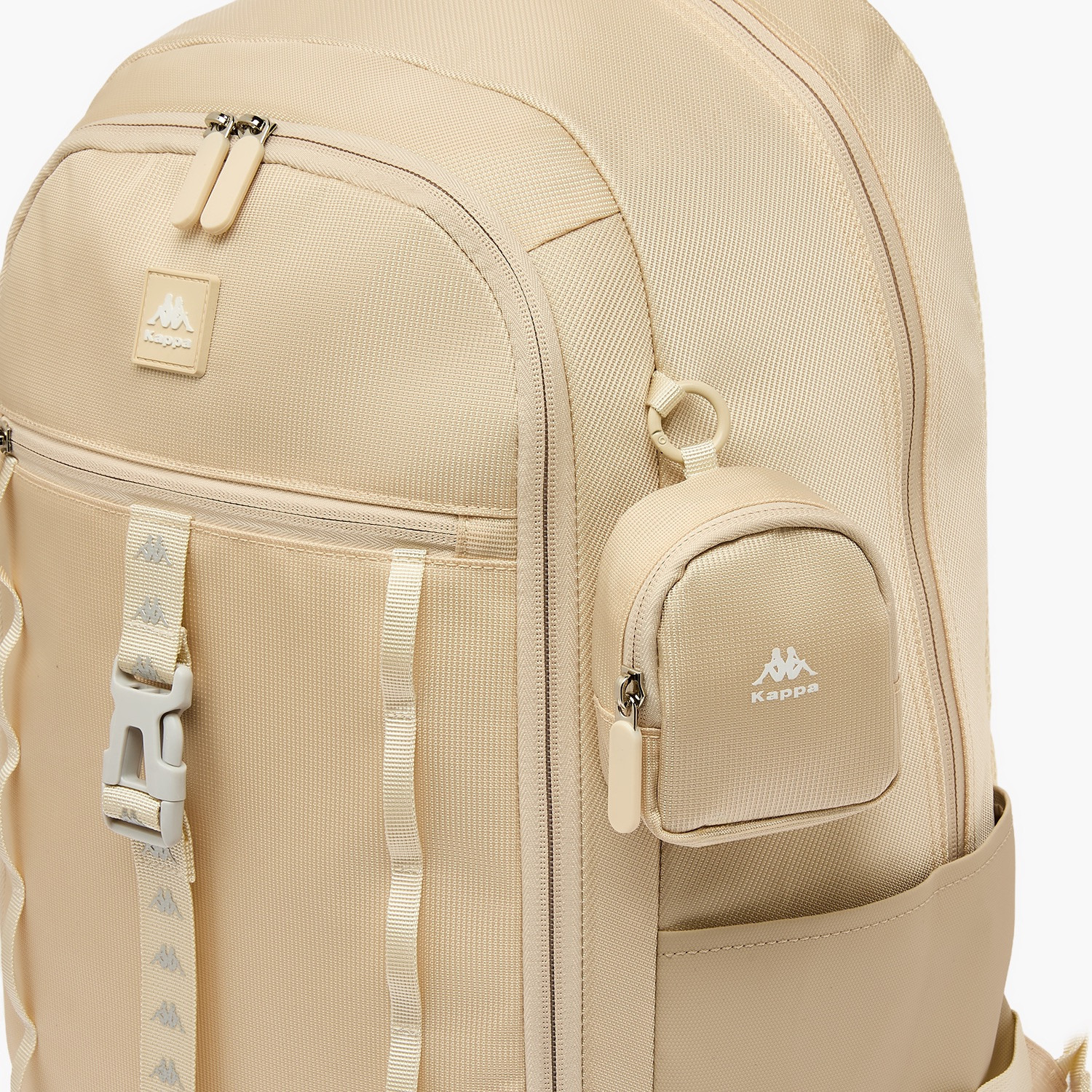 Kappa Solid Backpack for Kids 8-13 Years with Coin Pouch-boys-accessories-bagsandbackpacks-image-3