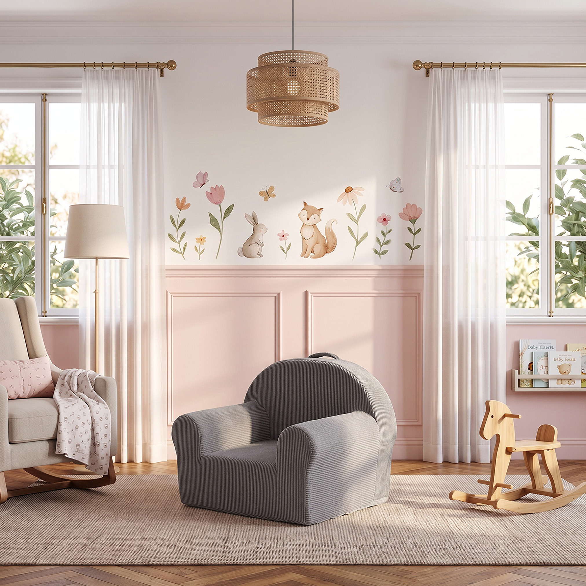 Juniors Kids Sofa Chair-baby-nursery-furniture-chairsandtables-image-3