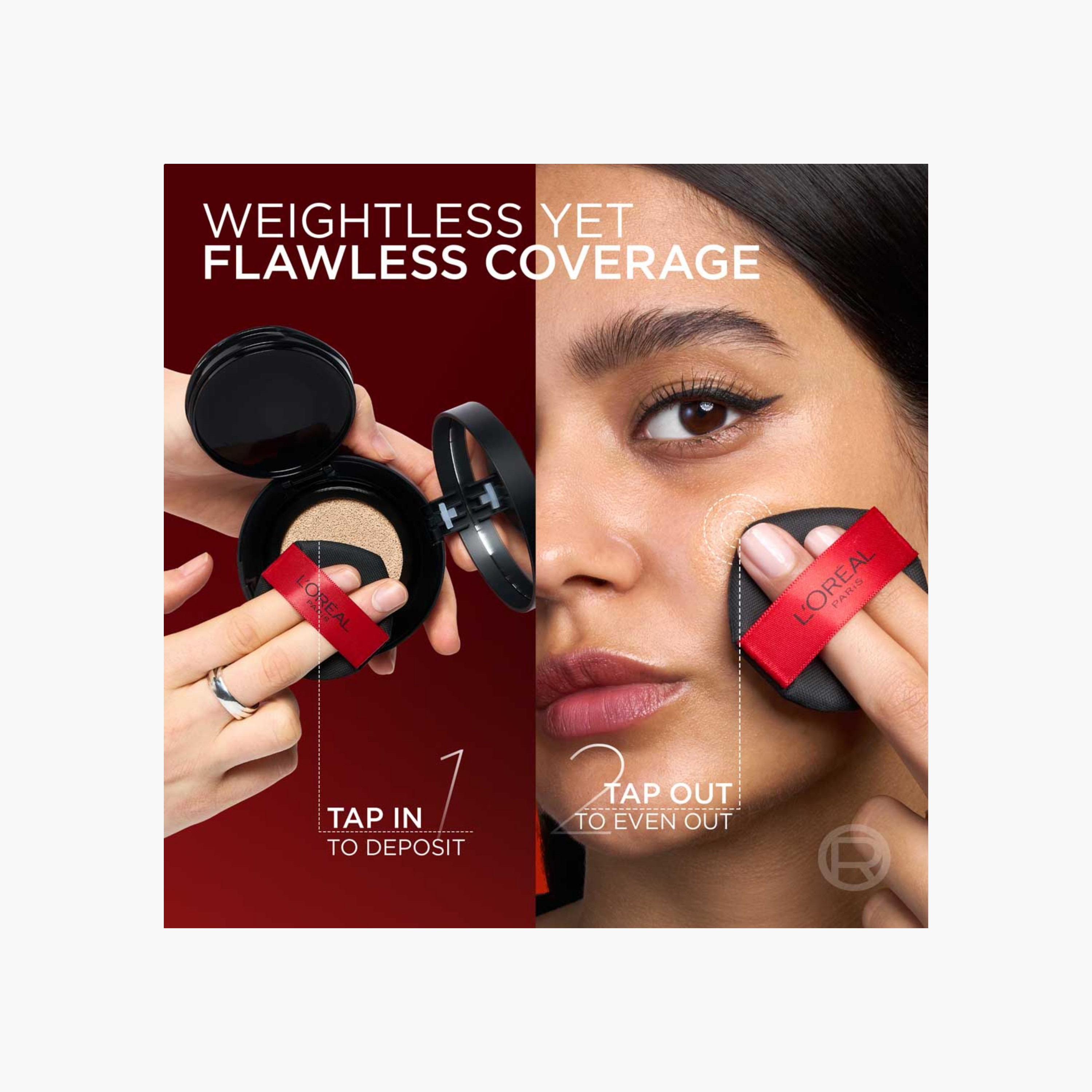 كريم أساس كوشن إنفاليبل فريش وير يدوم لـ24 ساعة من لوريال باريس-beautyandpersonalcare-makeup-face-foundations-image-25