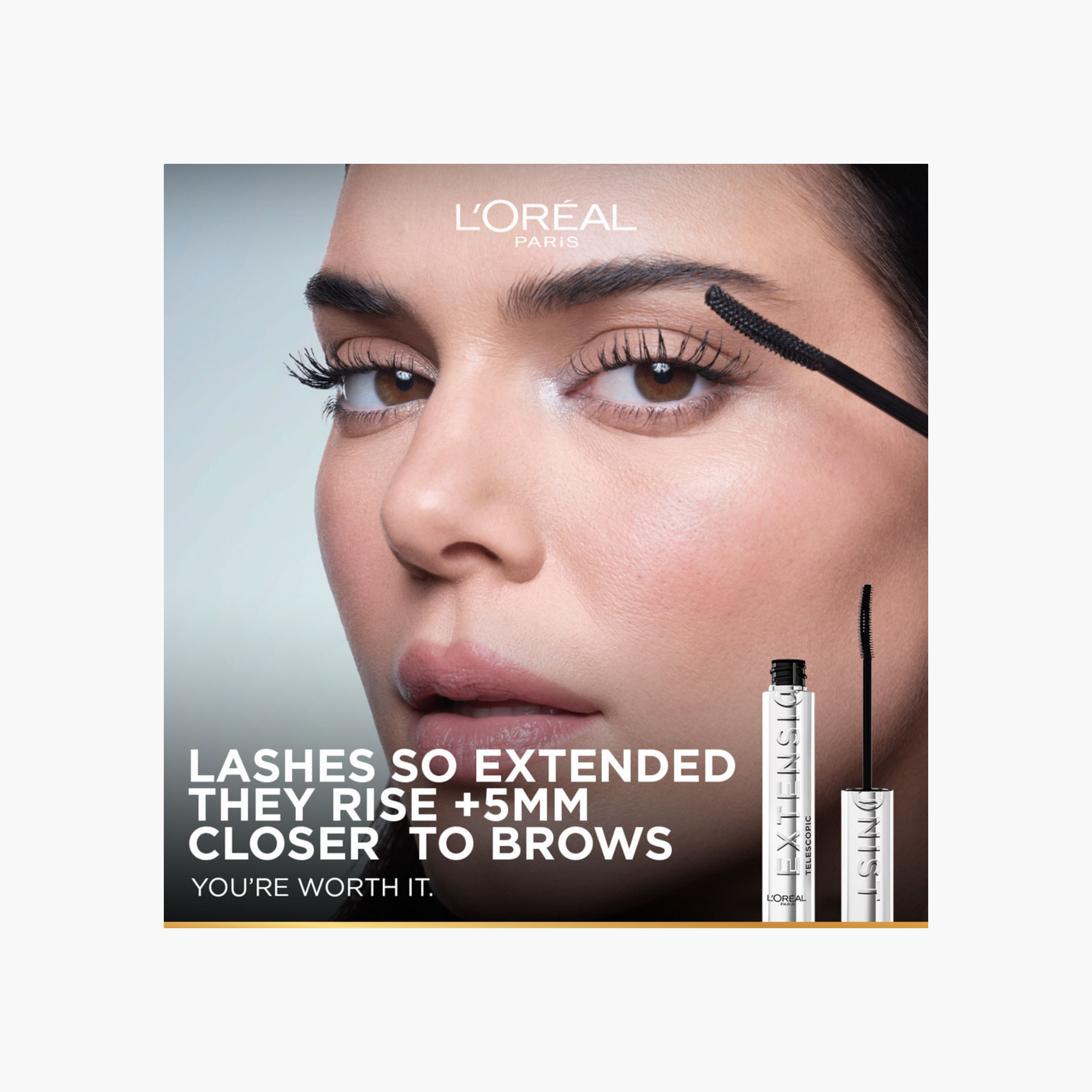 ماسكارا إكستنشونيست من لوريال باريس - أسود-beautyandpersonalcare-makeup-eyes-mascaras-image-4