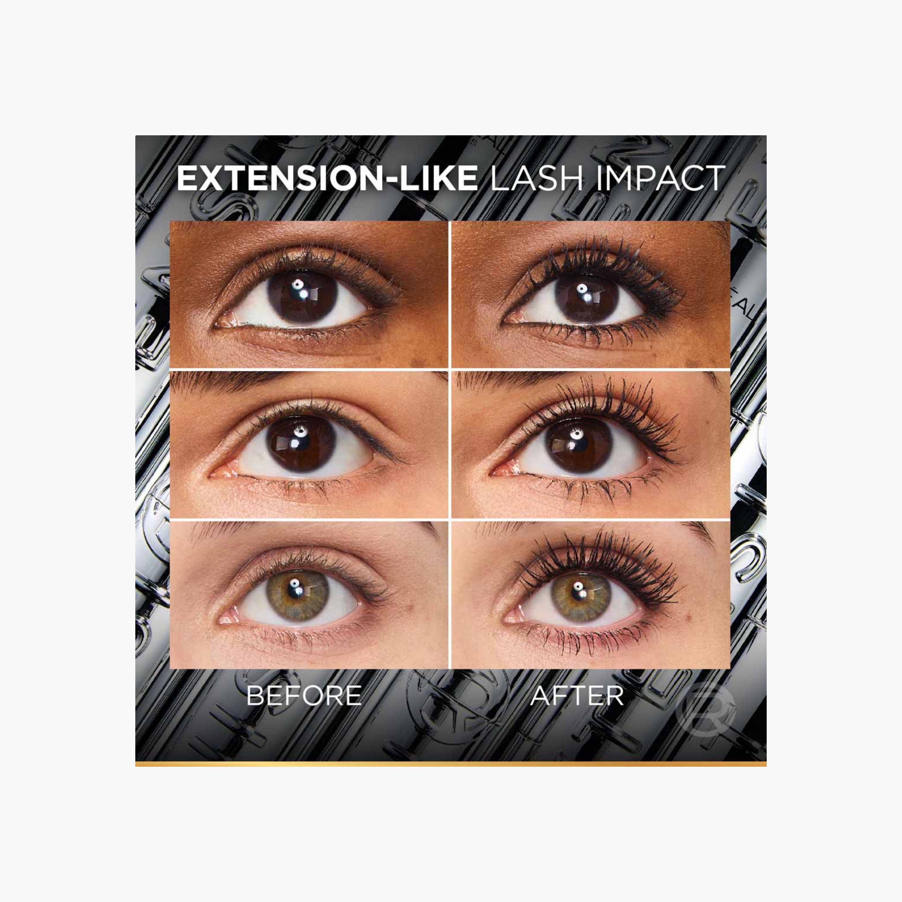 ماسكارا إكستنشونيست من لوريال باريس - أسود-beautyandpersonalcare-makeup-eyes-mascaras-image-8