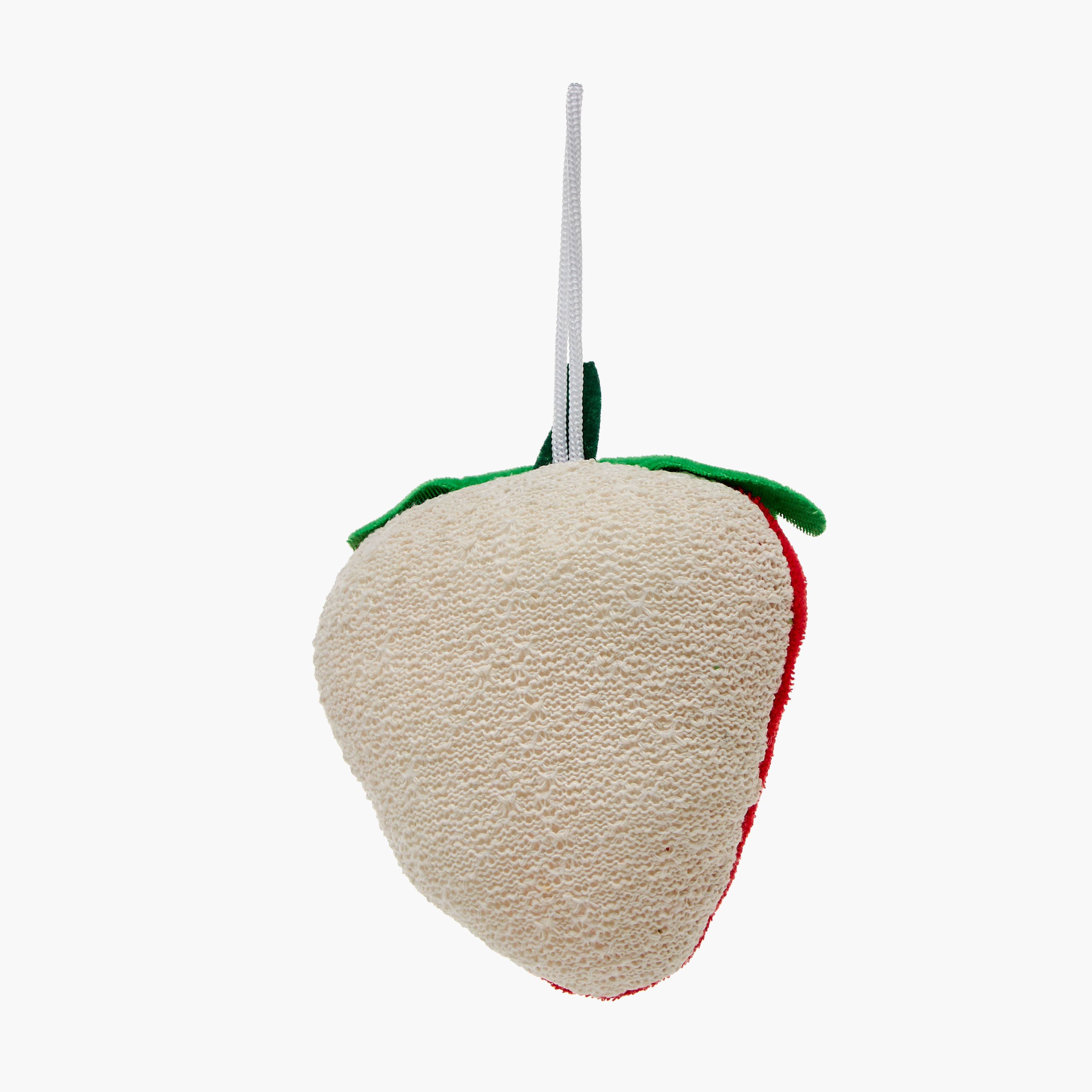 Juniors Strawberry Bath Sponge with Loop-beautyandpersonalcare-babycare-bathaccessories-image-2