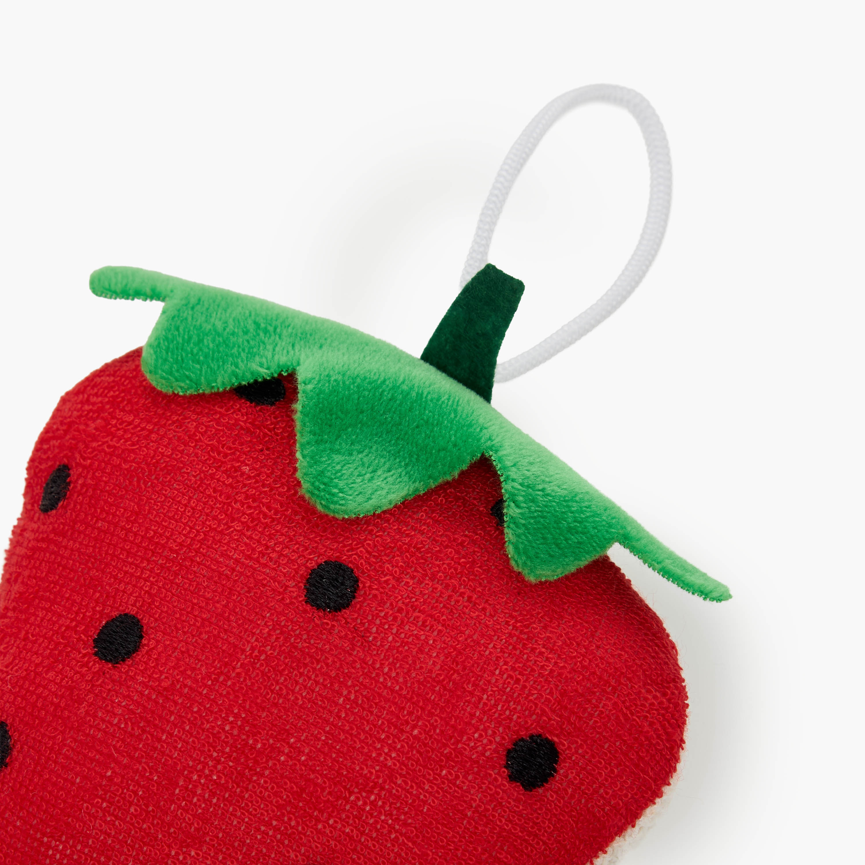 Juniors Strawberry Bath Sponge with Loop-beautyandpersonalcare-babycare-bathaccessories-image-3