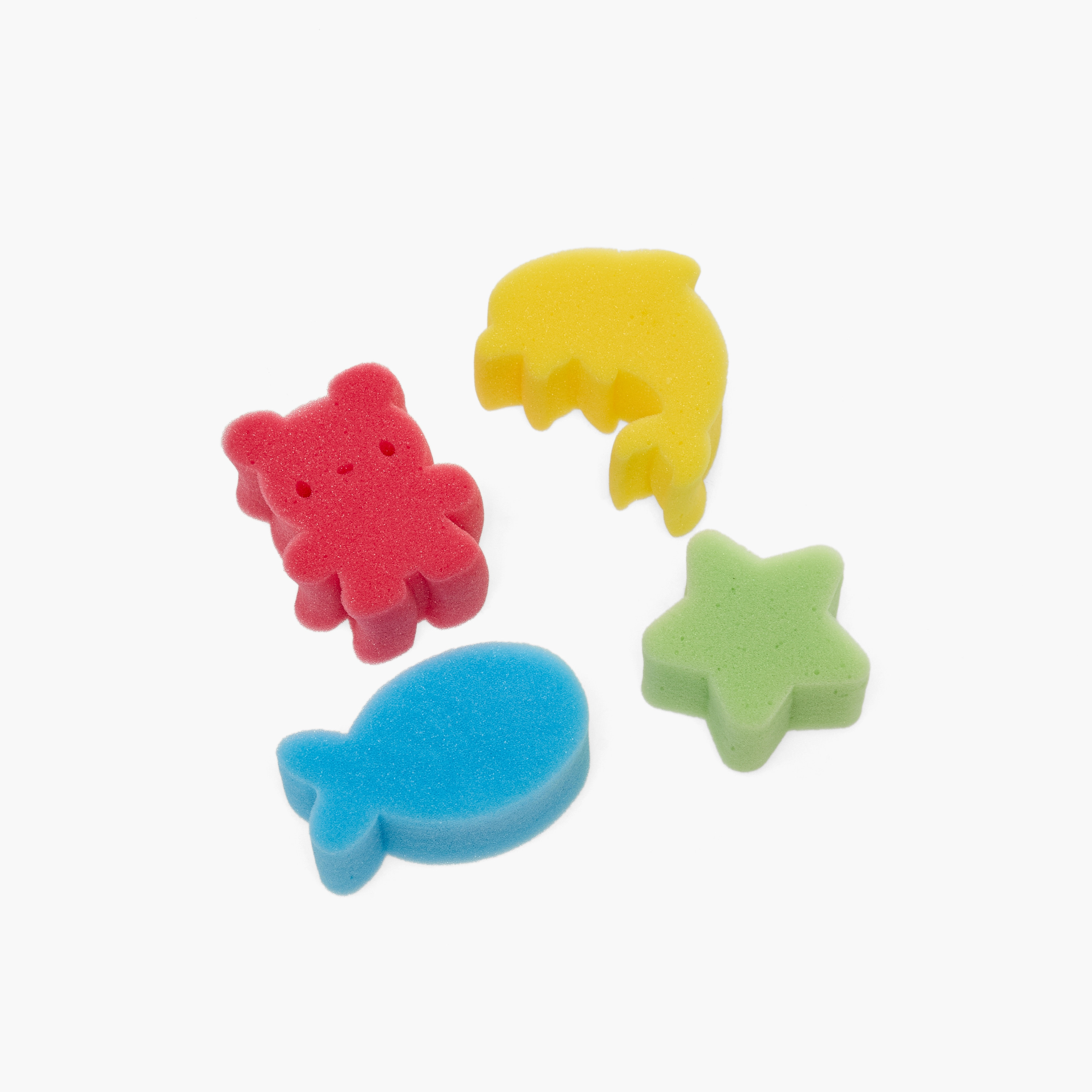 طقم إسفنج استحمام من جونيورز - 4 قطع-beautyandpersonalcare-babycare-bathaccessories-image-1