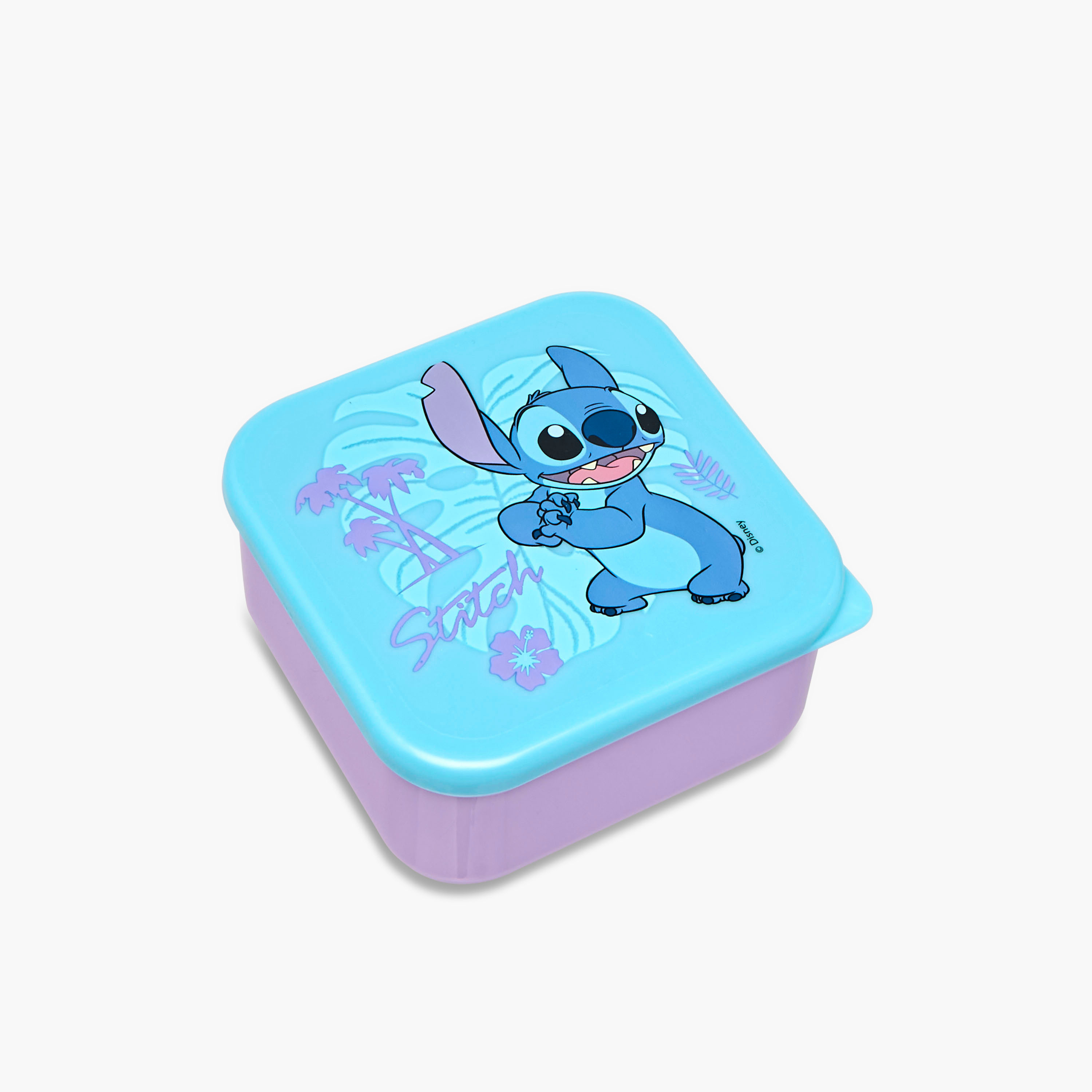 Pack of 3 Disney Stitch Print Lunch Box with Lid-school-waterbottles-image-4