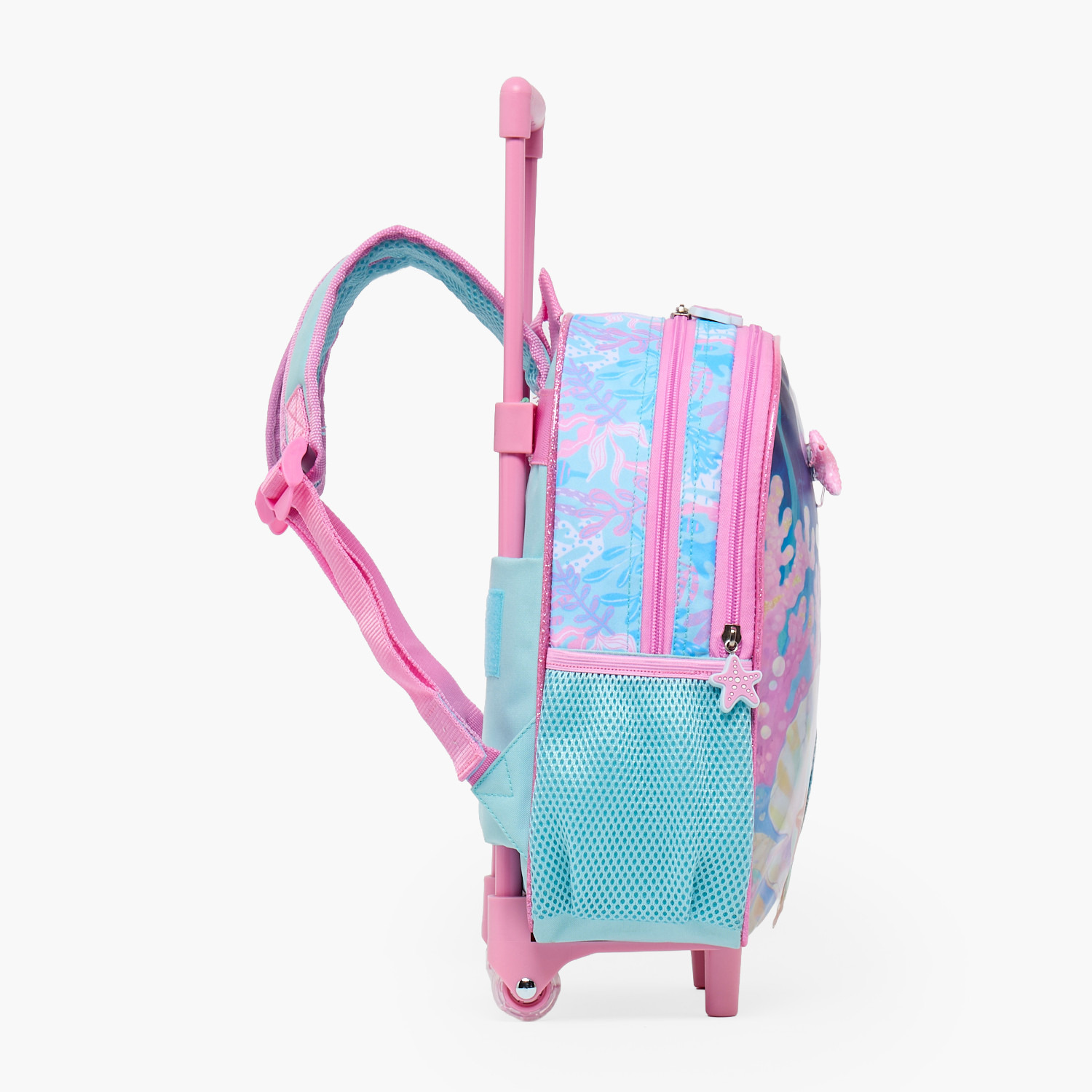 SAMI STUDIO Mermaid 3-Piece School Trolley Bag Set for Girls 2-5 Years with Lunch Bag - 12 inches-school-bagsandbackpacks-trolleybags-image-10