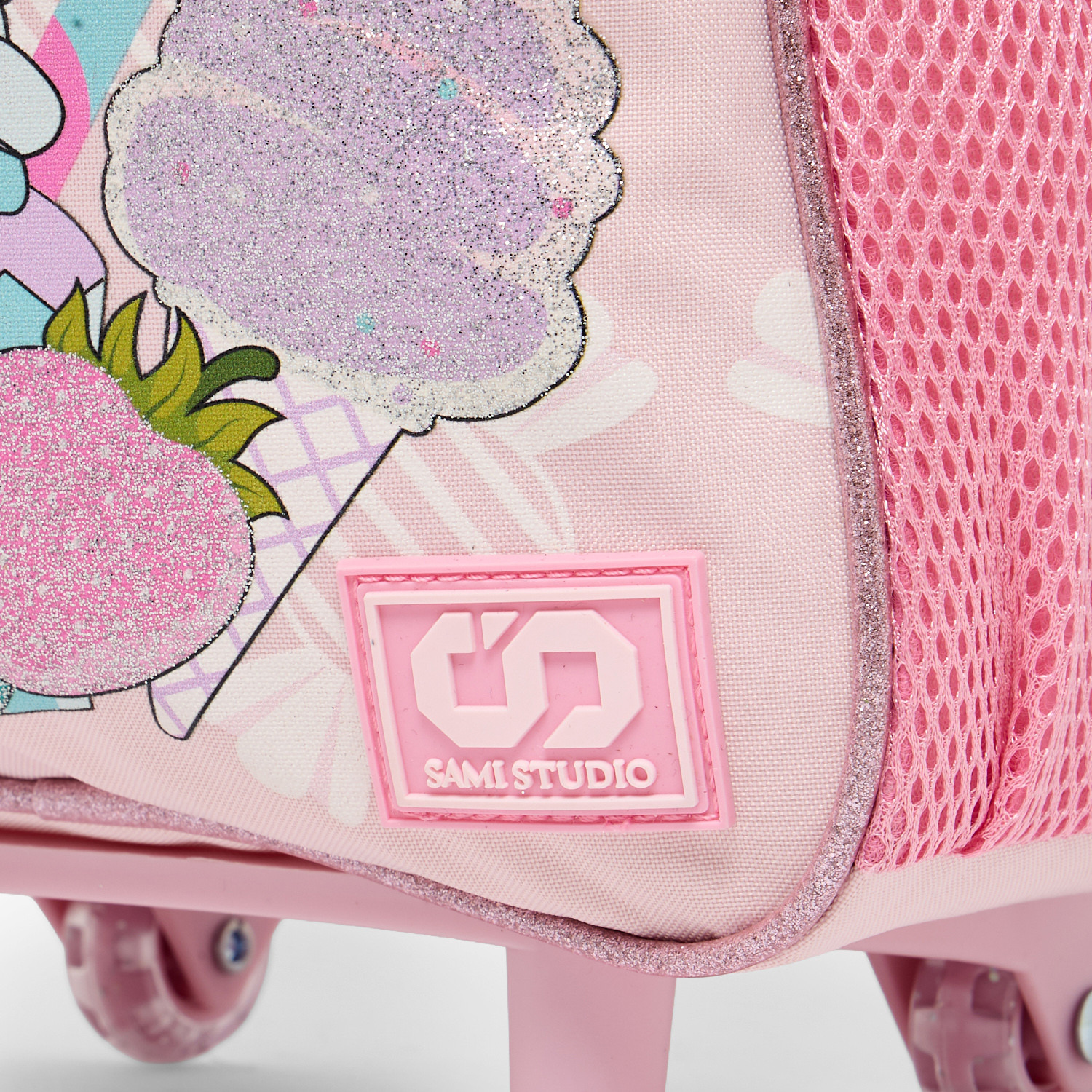 SAMI STUDIO Rabbit 3-Piece School Trolley Bag Set for Girls 2-5 Years with Lunch Bag - 12 inches-school-bagsandbackpacks-trolleybags-image-5