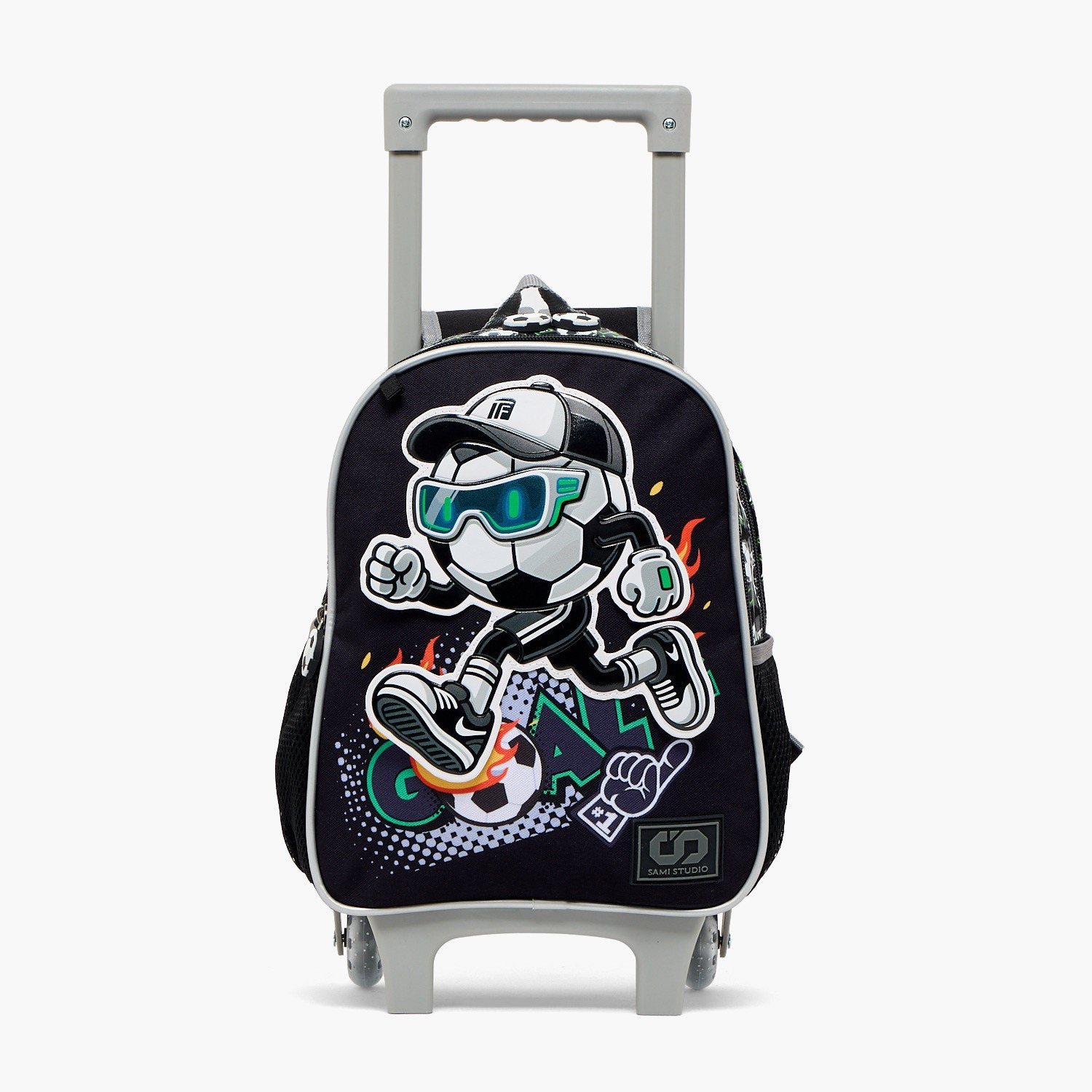 SAMI STUDIO Trolley Bag for Boys 5-8 Years with Adjustable Shoulder Straps - 12 inches-school-bagsandbackpacks-trolleybags-image-1